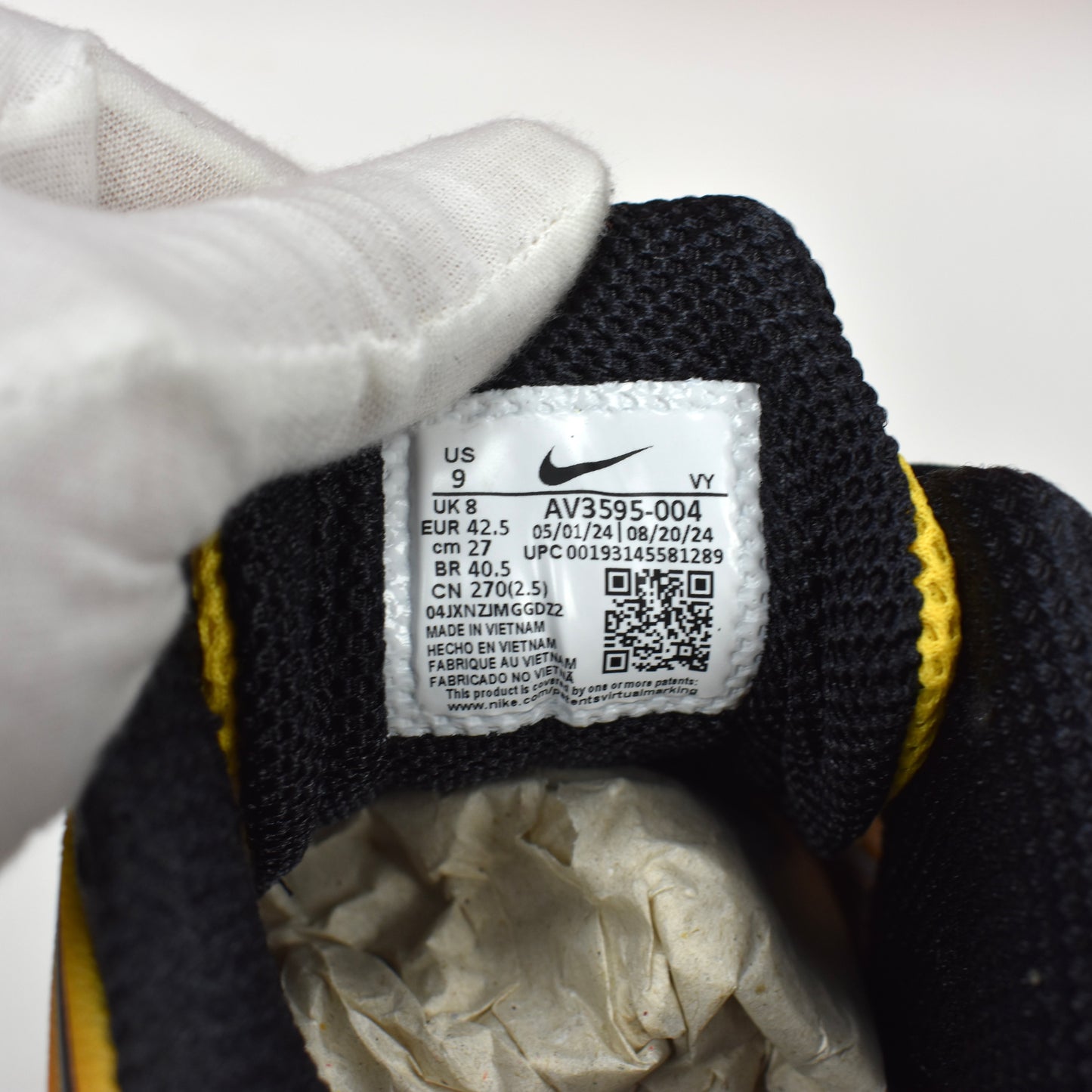 Nike - Shox TL 'Sunrise' Fade (Black/Amarillo)