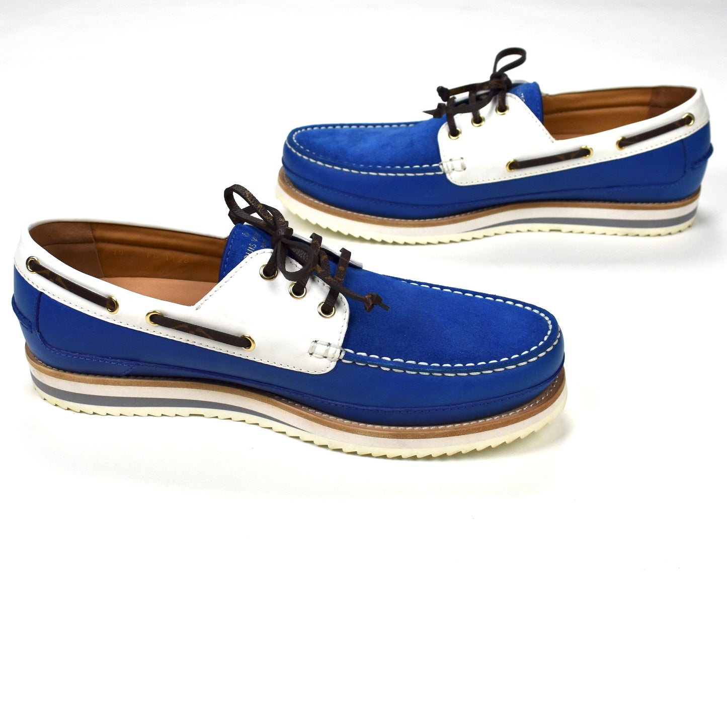 Louis Vuitton - Blue Summerland Boat Shoes