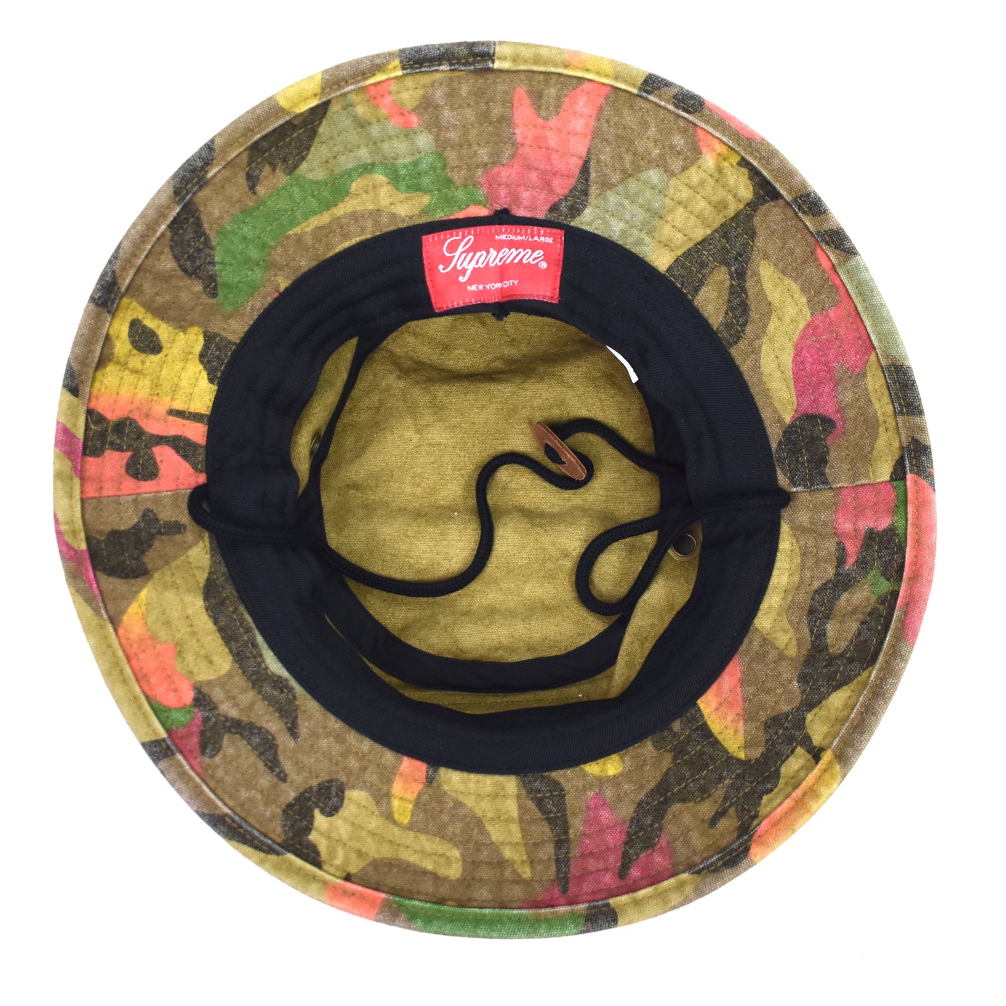 Supreme - Camo Box Logo Canvas Boonie Hat