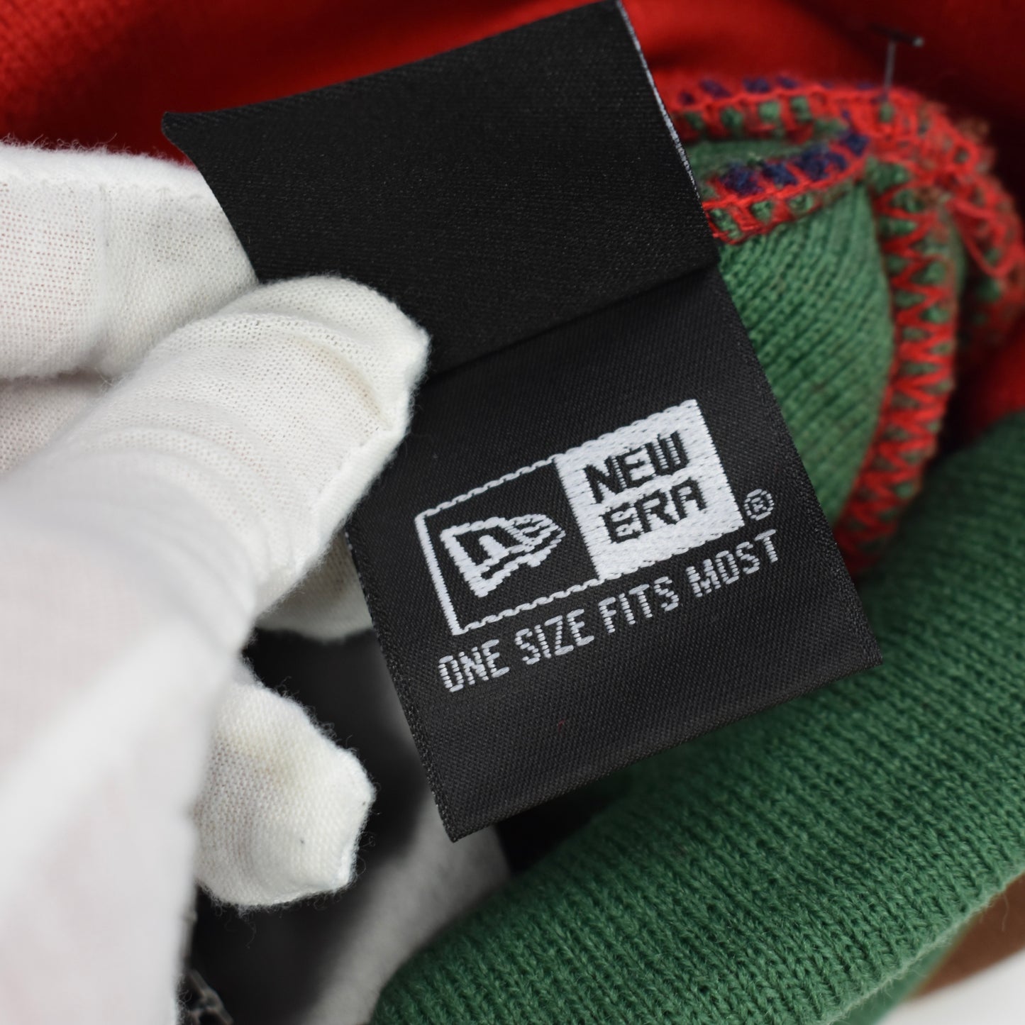 Supreme x New Era - Colorblock Box Logo Beanie (FW24)