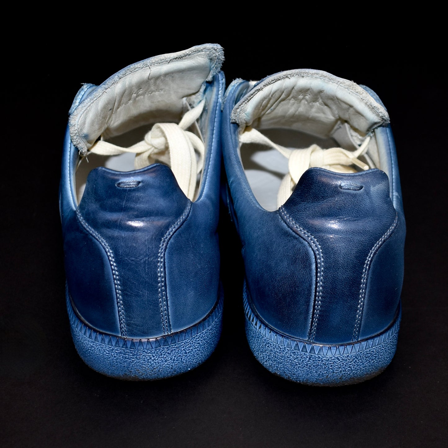 Maison Margiela - Artisinal Blue & White Degrade GAT Sneakers