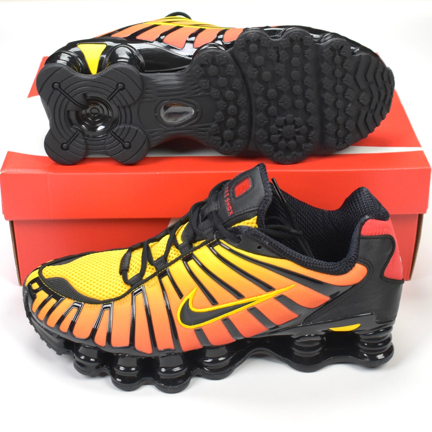 Nike - Shox TL 'Sunrise' Fade (Black/Amarillo)