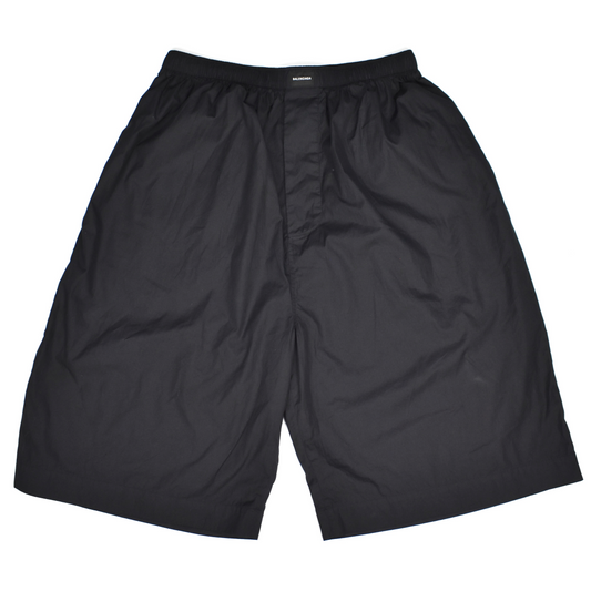 Balenciaga - Black Oversized Pajama / Boxer Shorts