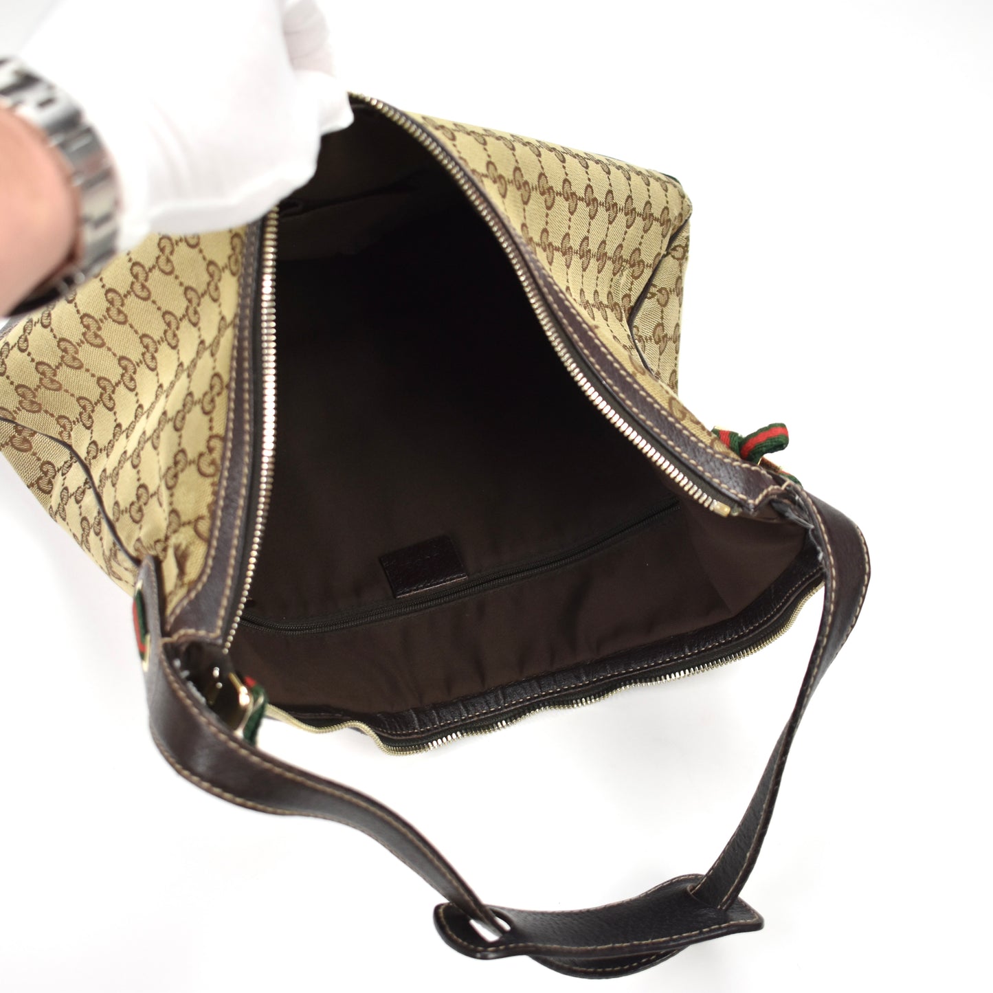 Gucci - Vintage Monogram Princy Hobo Bag