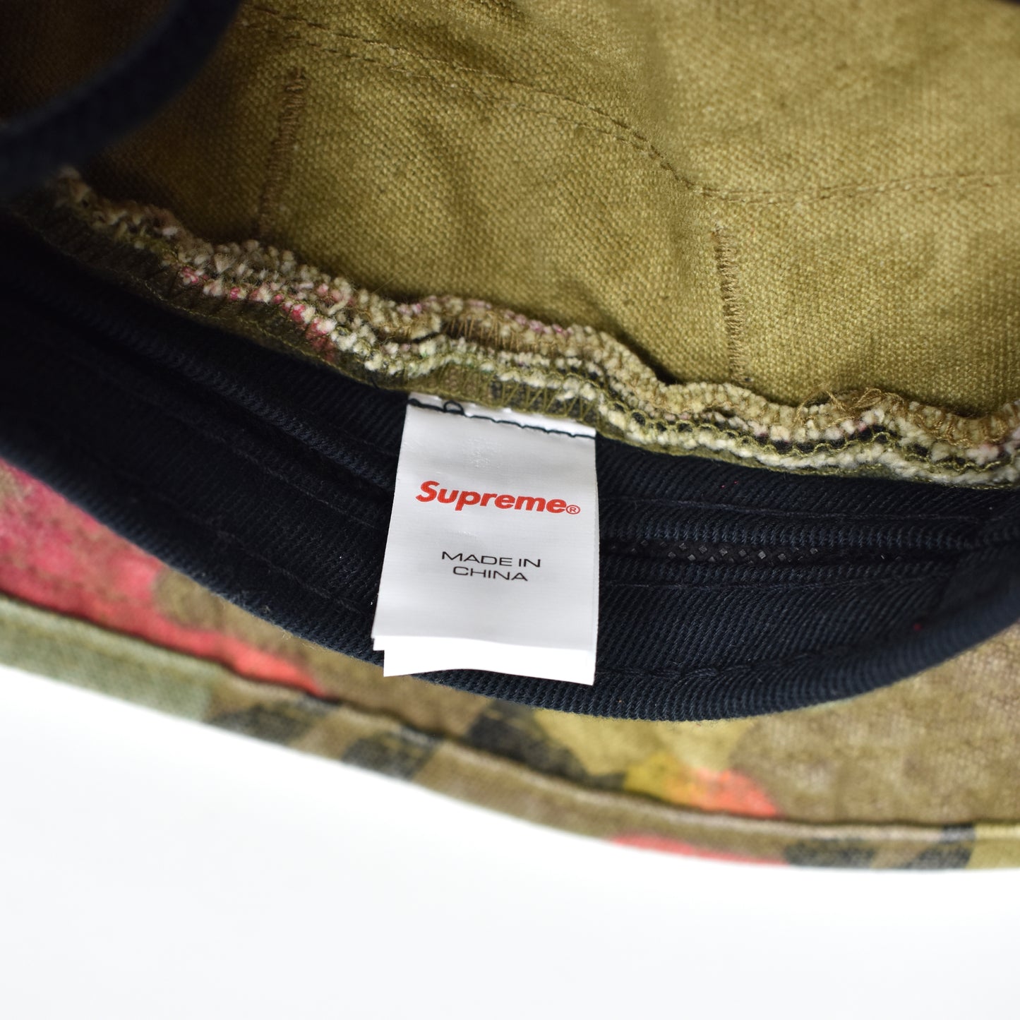 Supreme - Camo Box Logo Canvas Boonie Hat