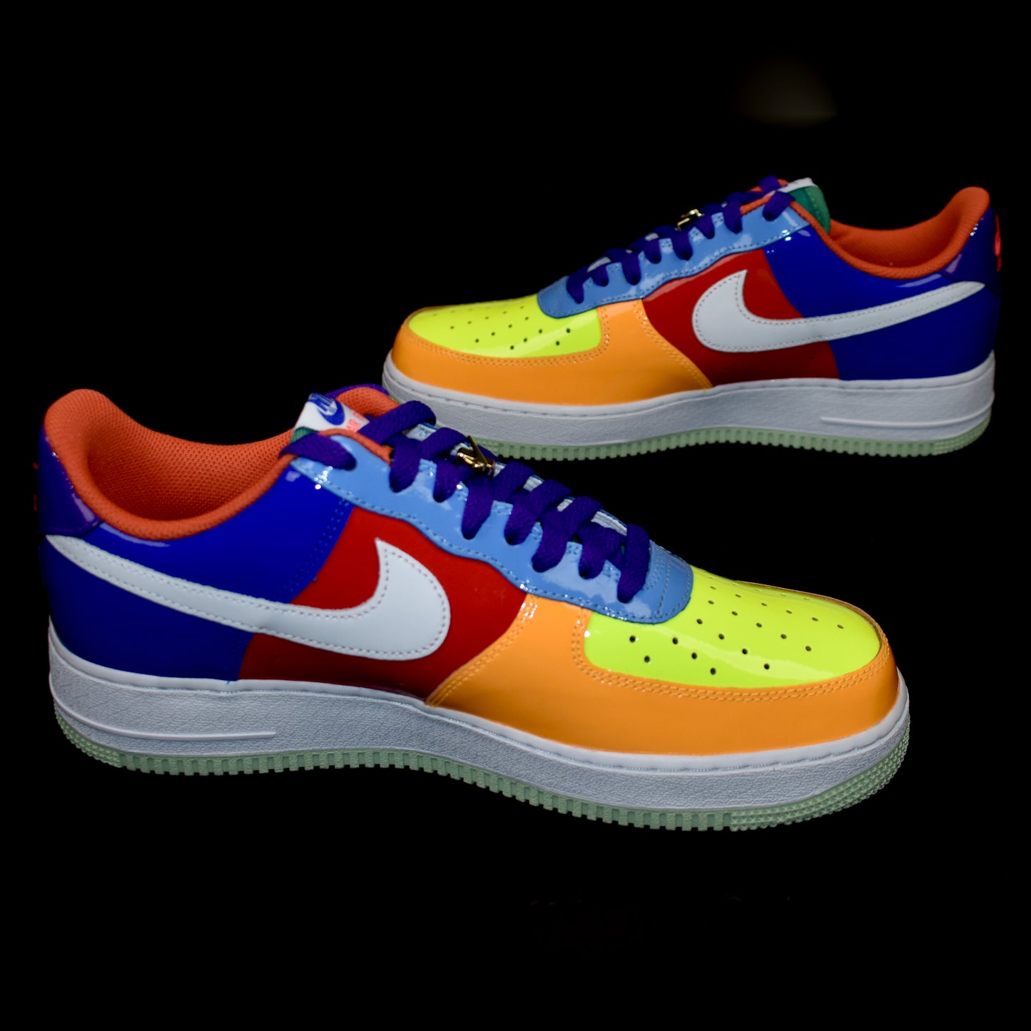 Nike - Air Force 1 By You Patent Leather 'Multicolor'