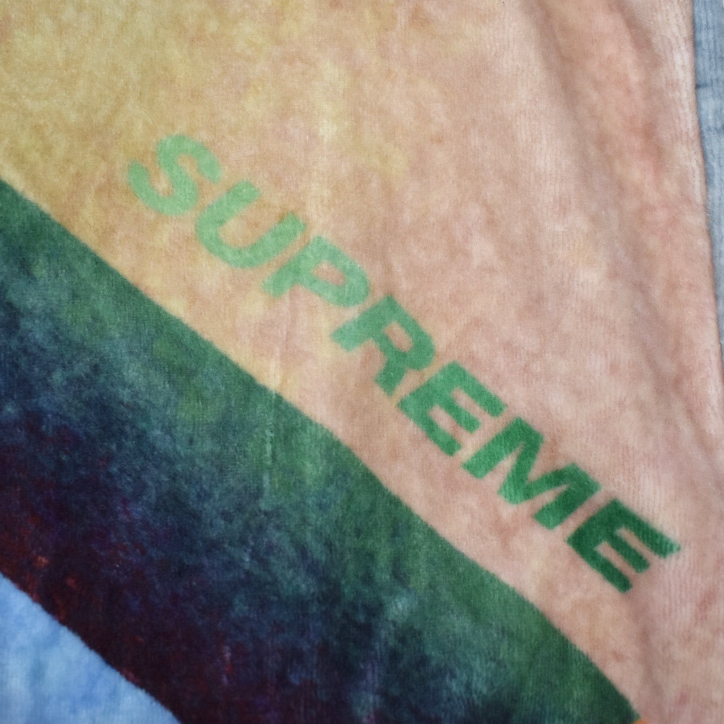 Supreme - Gradient Print Velour Track Jacket