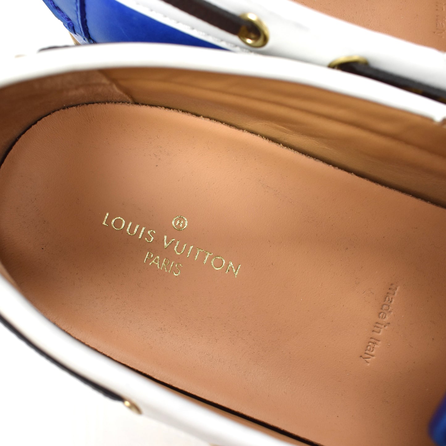 Louis Vuitton - Blue Summerland Boat Shoes