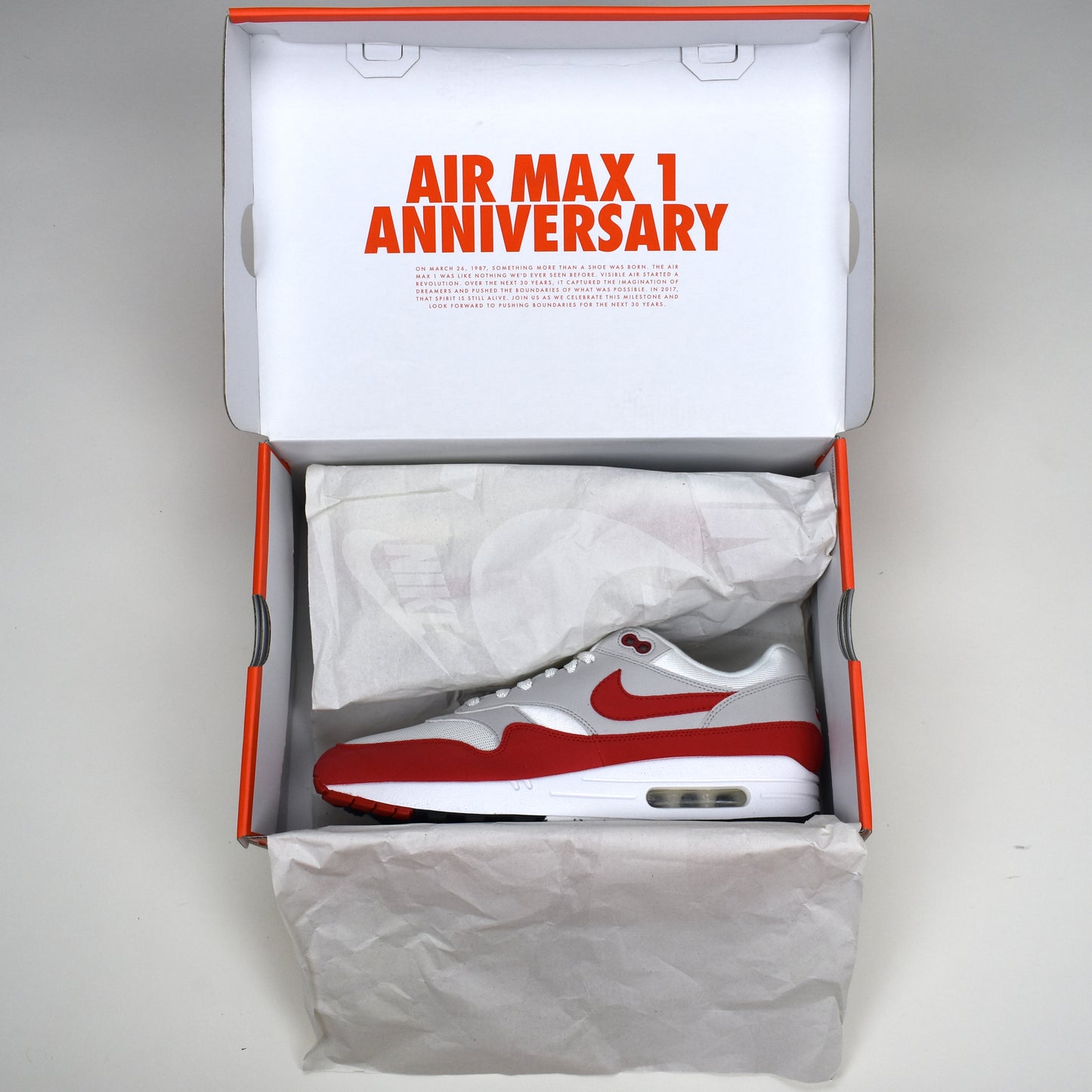 Nike - Air Max 1 OG Anniversary 'University Red'
