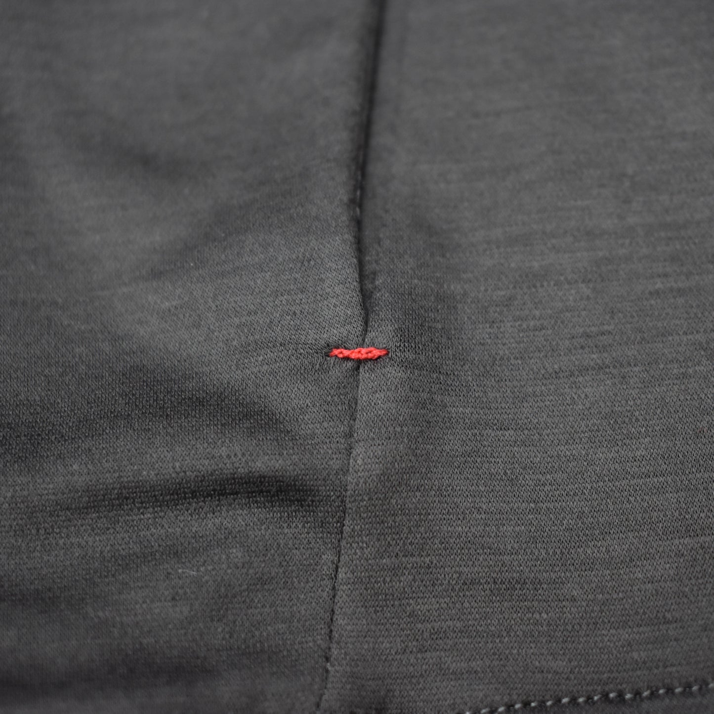 Kiton - Red Stitch Lightweight Track Jacket (Charcoal Gray)