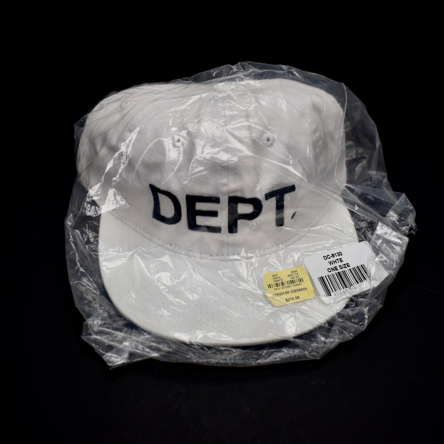 Gallery Dept. - White DEPT. Logo Hat