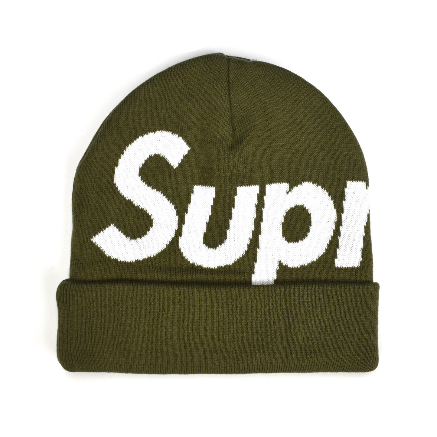 Supreme - Olive Big Box Logo Beanie (FW24)