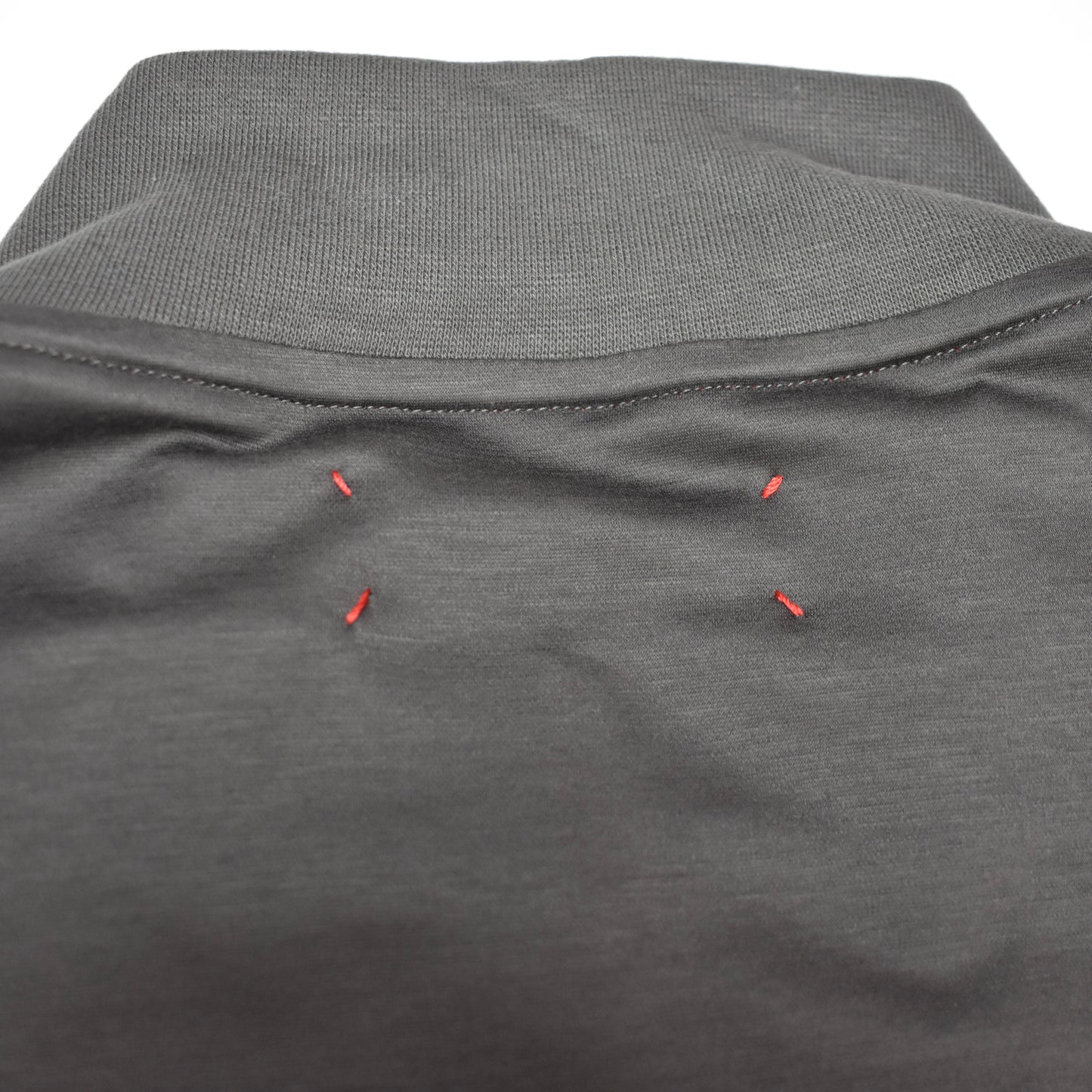 Kiton - Red Stitch Lightweight Track Jacket (Charcoal Gray)