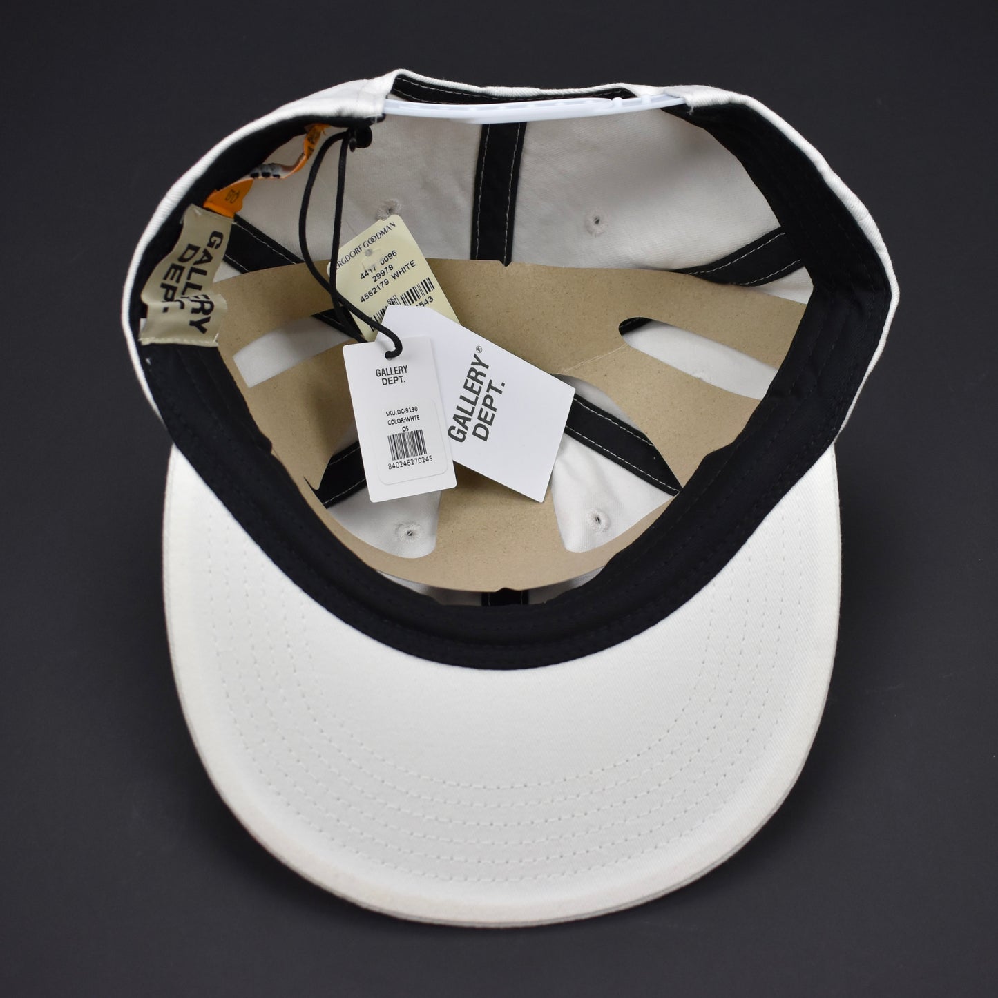 Gallery Dept. - White DEPT. Logo Hat