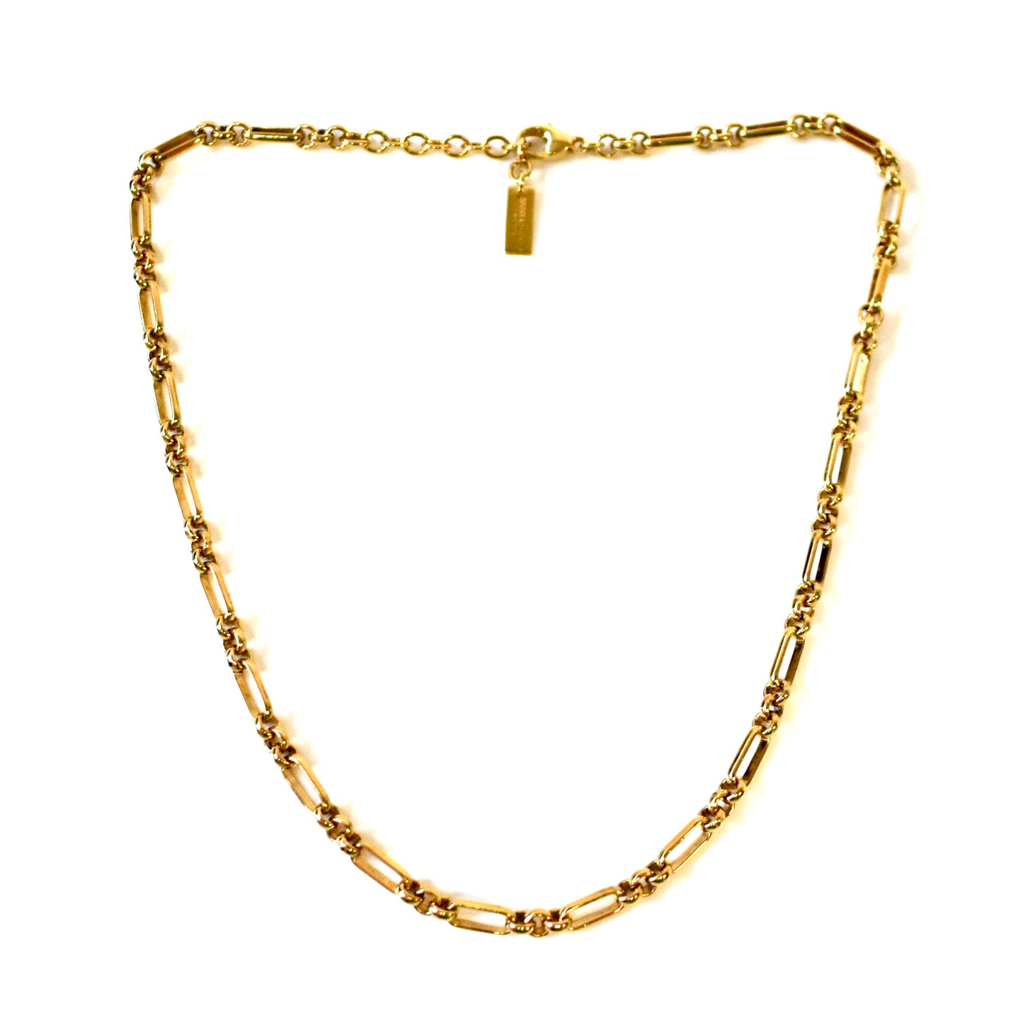 Saint Laurent - 16" Gold Chain Necklace