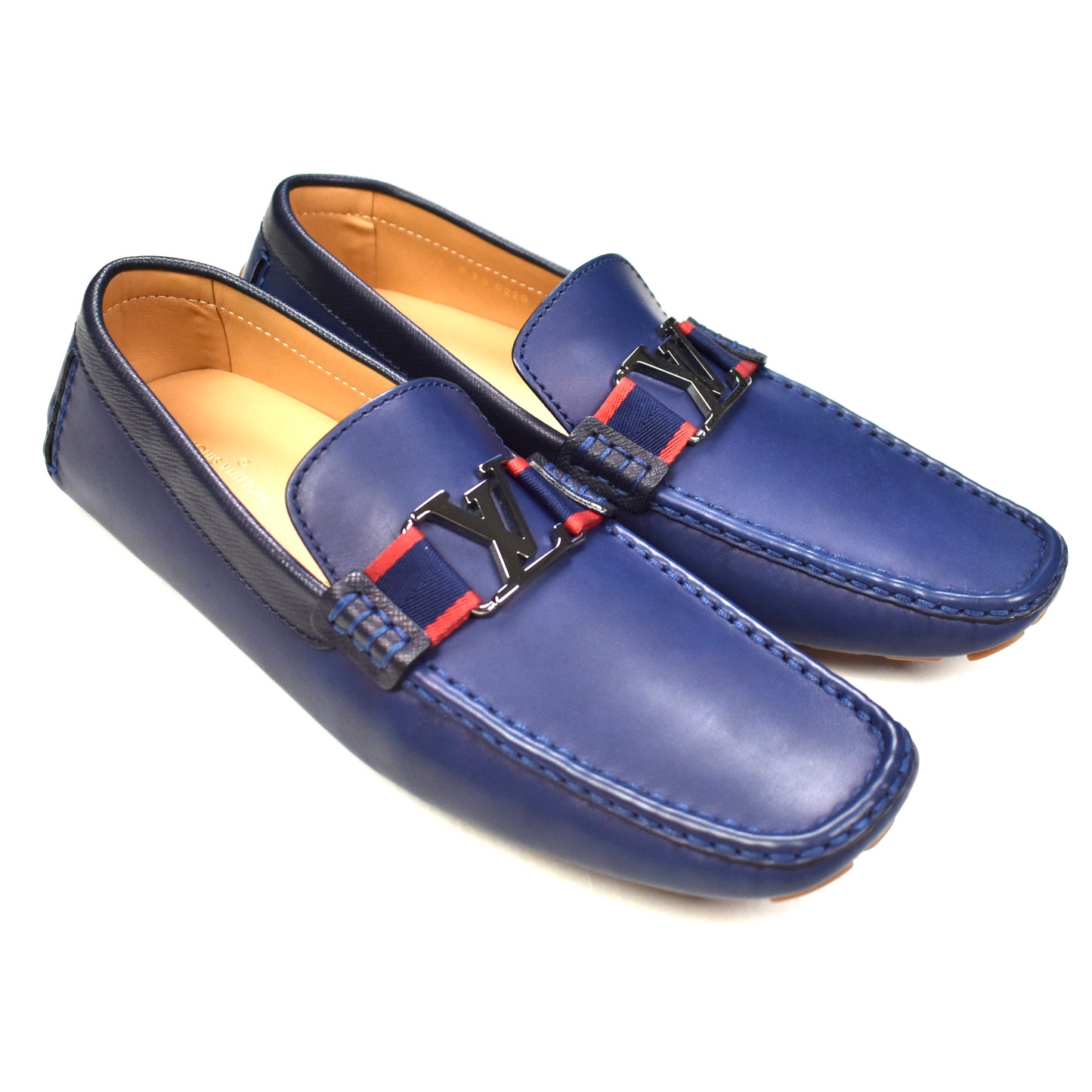 Louis Vuitton - Navy Monte Carlo Driving Loafers