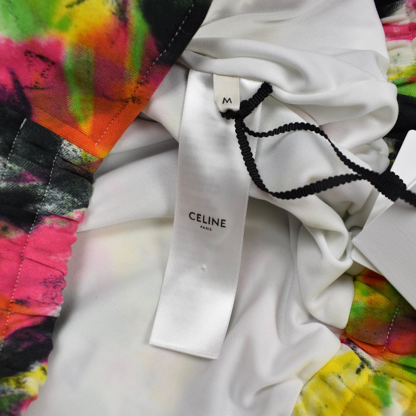 Celine - Abstract Paint Print Track Jacket