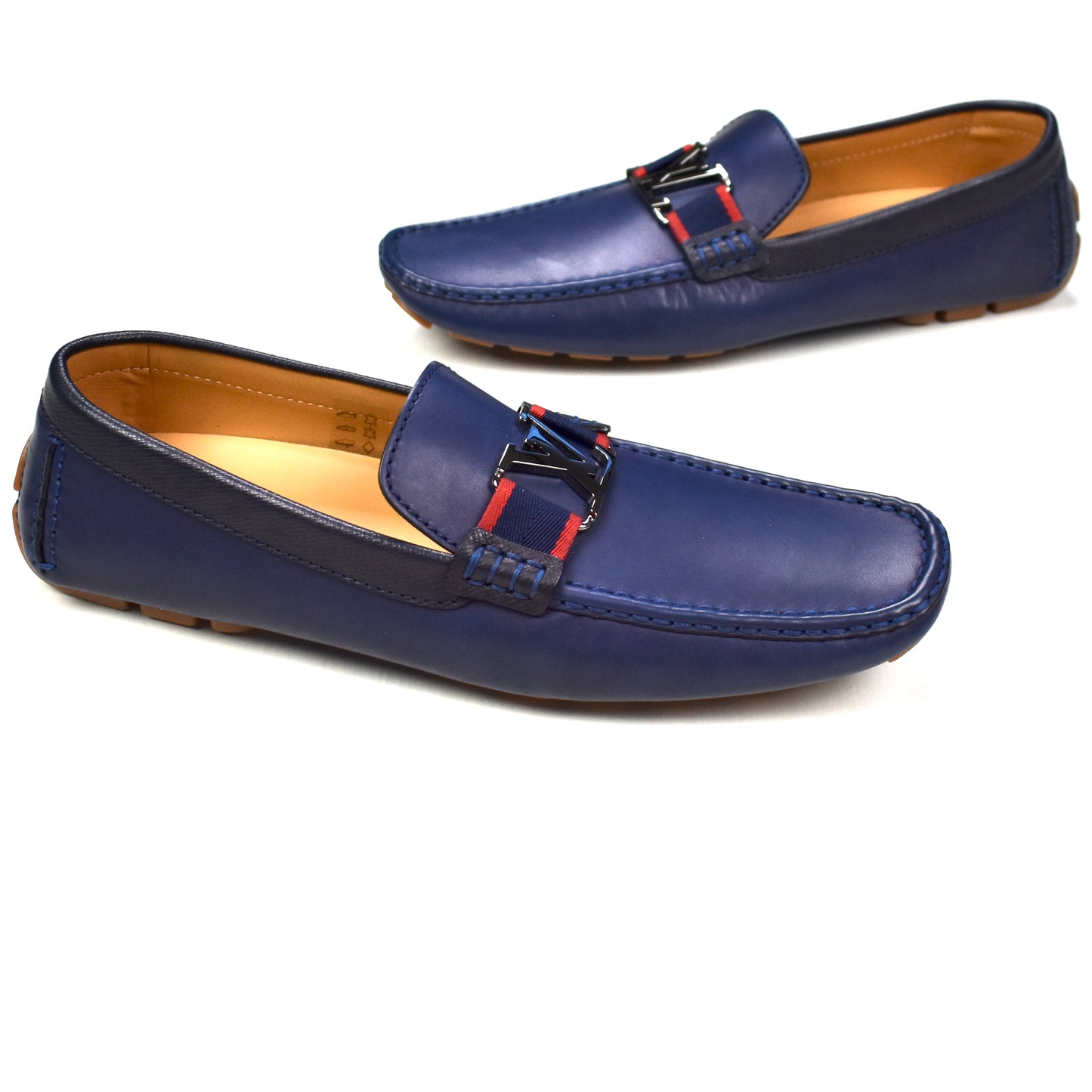 Louis Vuitton - Navy Monte Carlo Driving Loafers