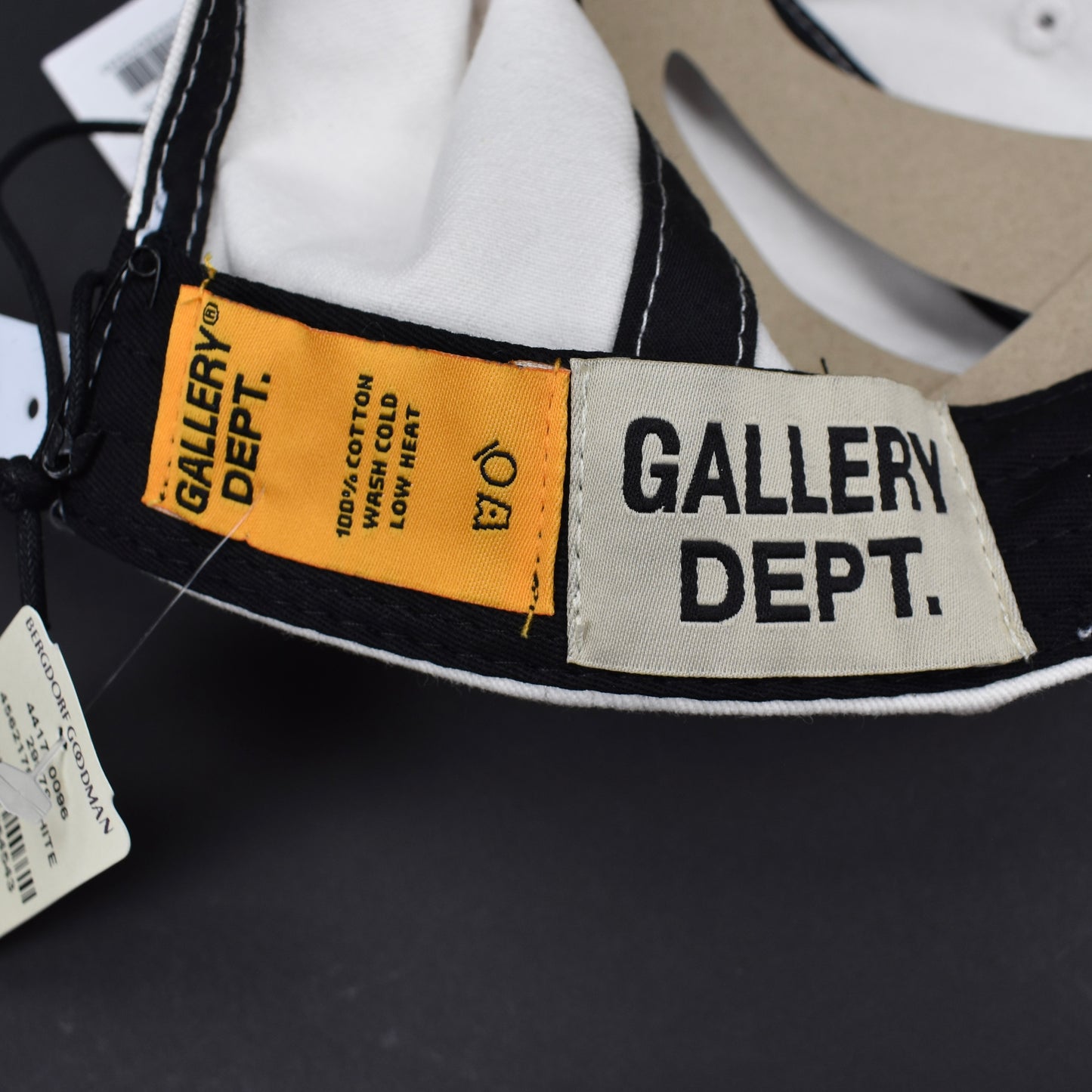 Gallery Dept. - White DEPT. Logo Hat