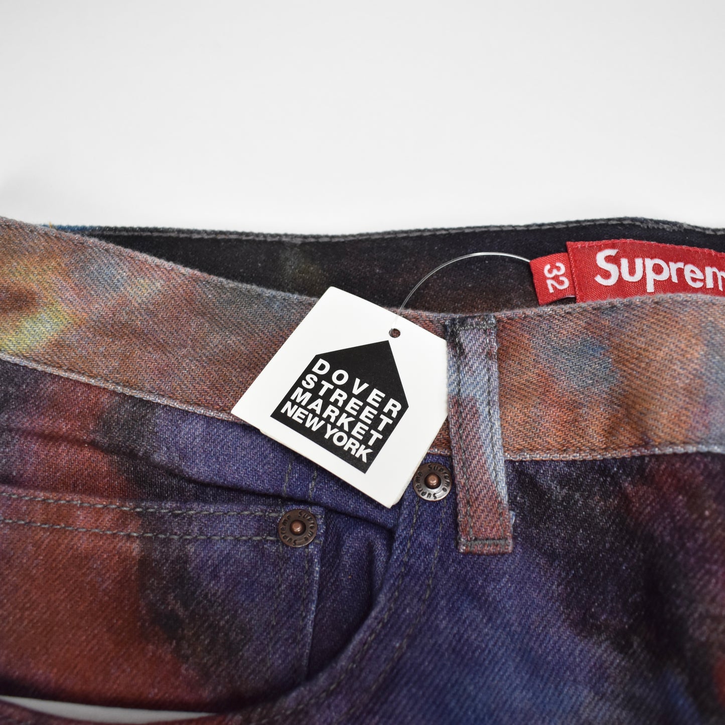 Supreme x Frazetta - Death Dealer Print Denim Jeans