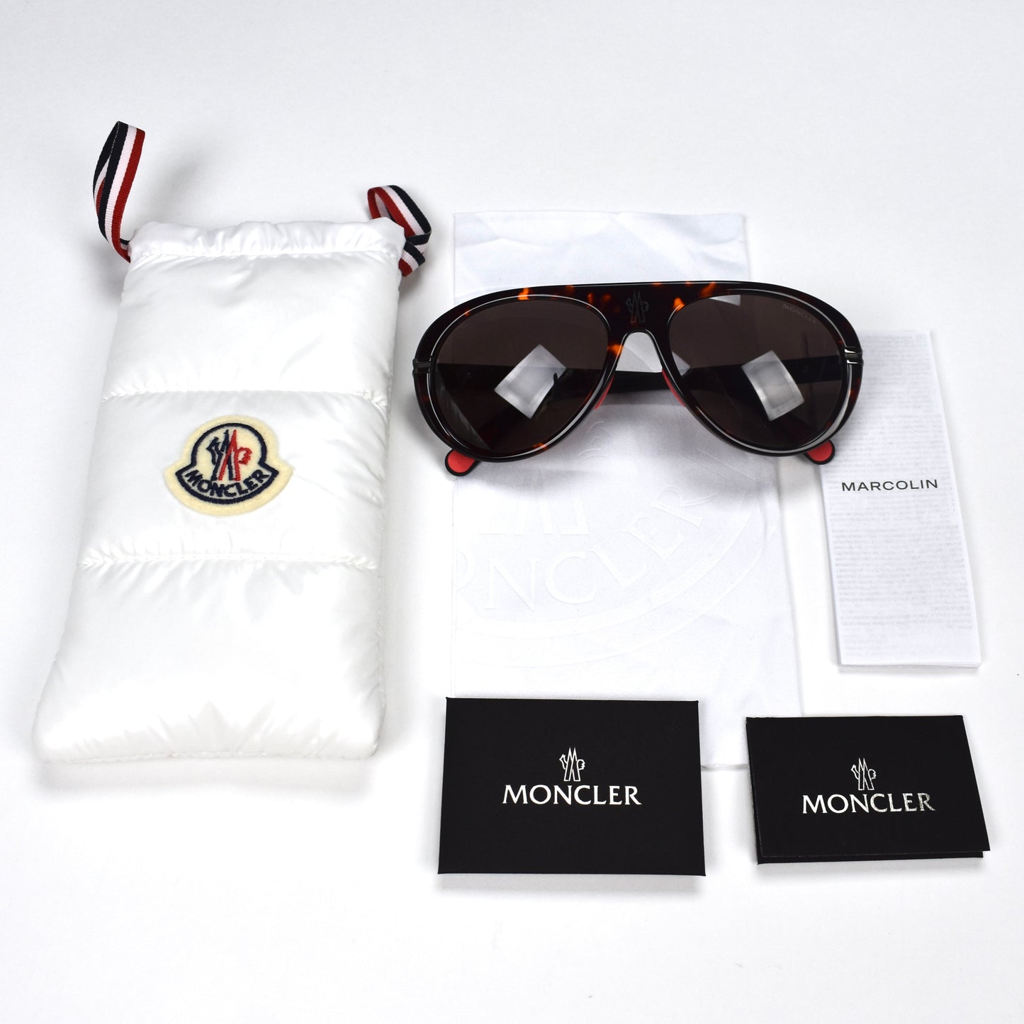 Moncler - Navigaze Aviator Sunglasses (Tortoise)