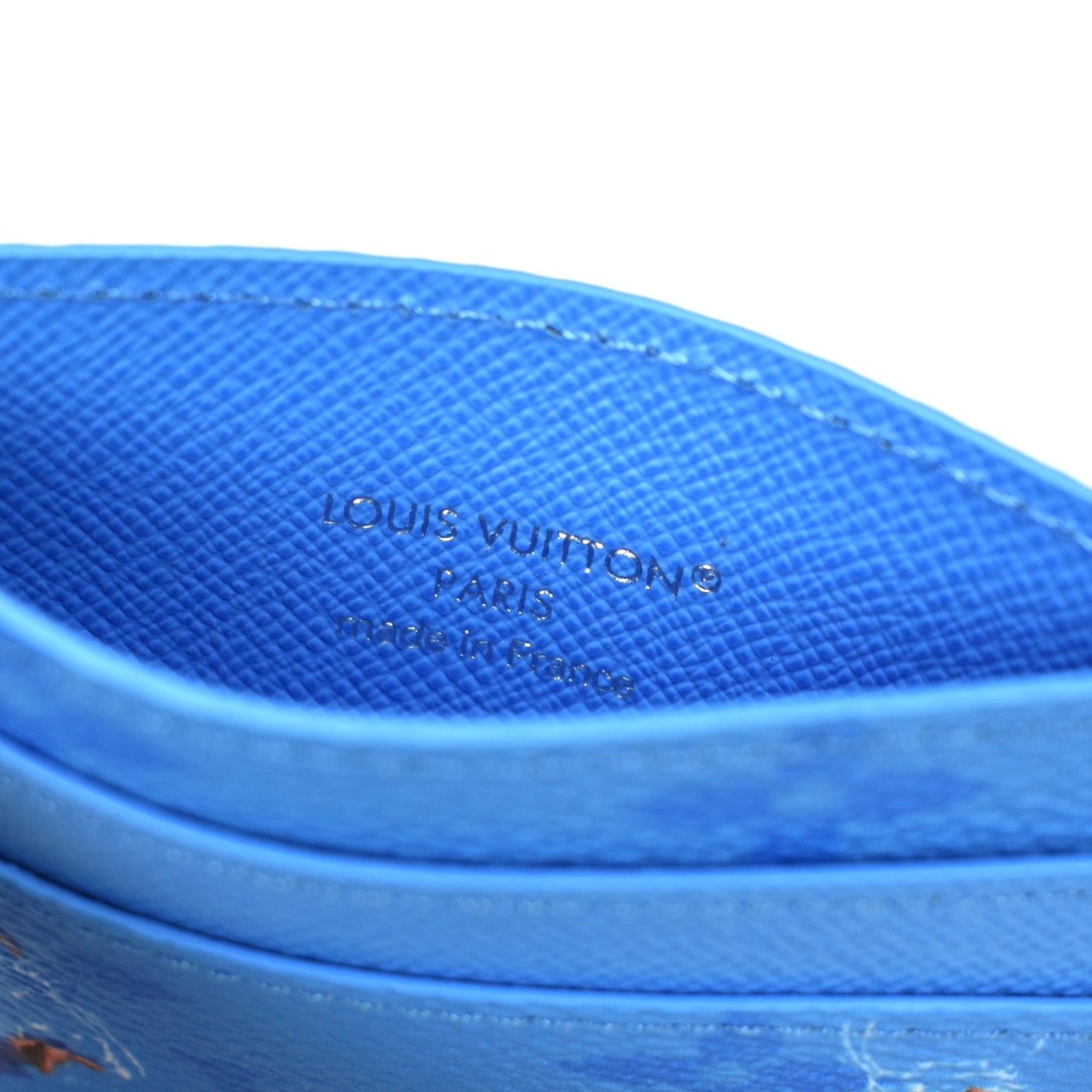 Louis Vuitton - Swim Monogram Double Card Holder (Blue Lagoon)