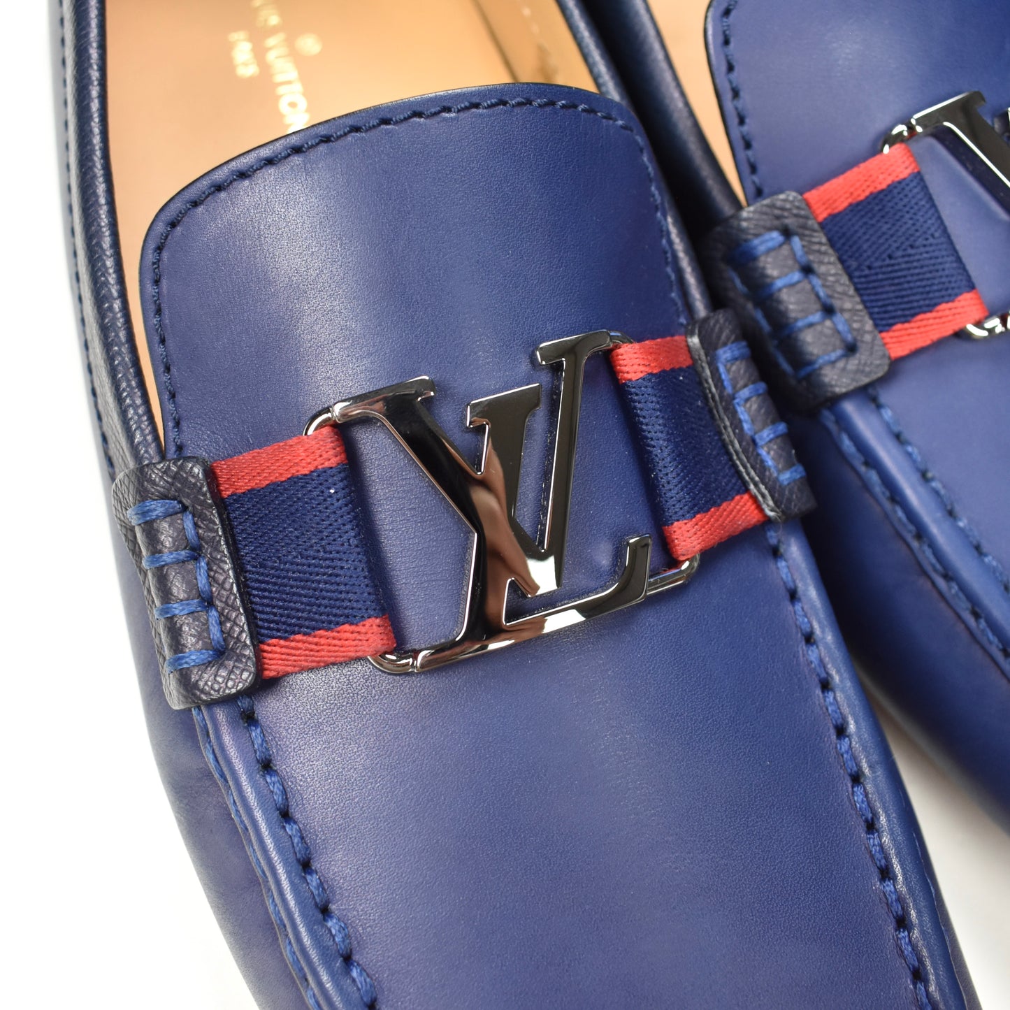 Louis Vuitton - Navy Monte Carlo Driving Loafers