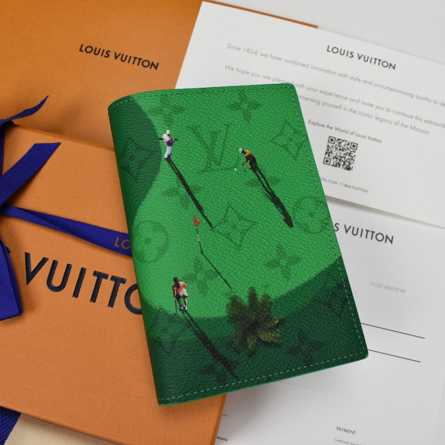 Louis Vuitton - Golf Monogram Passport Holder (Green)