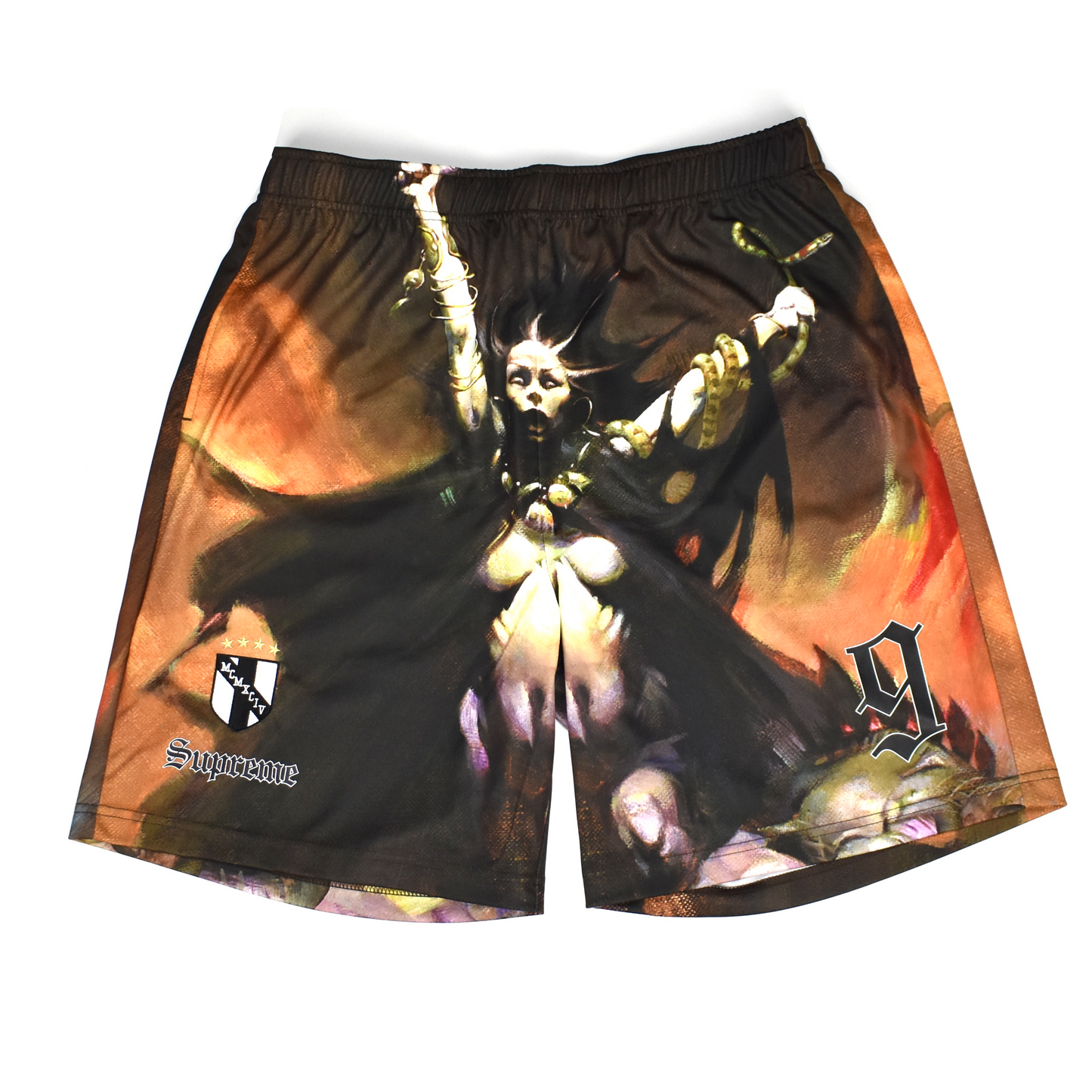 Supreme x Frazetta - Graphic Print Soccer Shorts