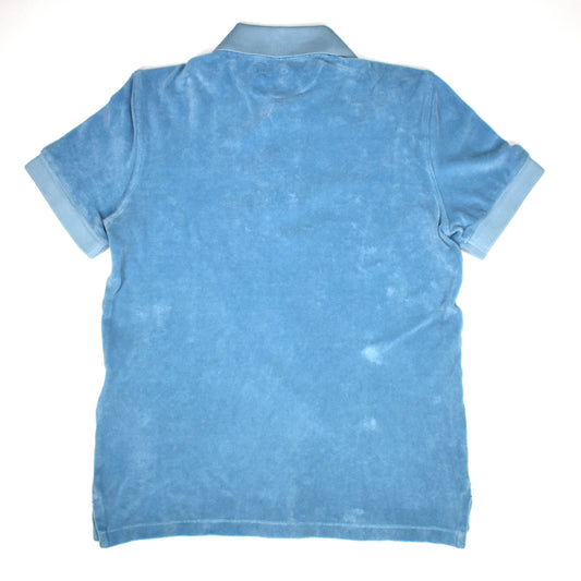 Tom Ford - Light Blue Towelling Polo Shirt