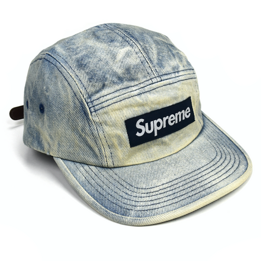 Supreme - Dirty Indigo Denim Box Logo Hat