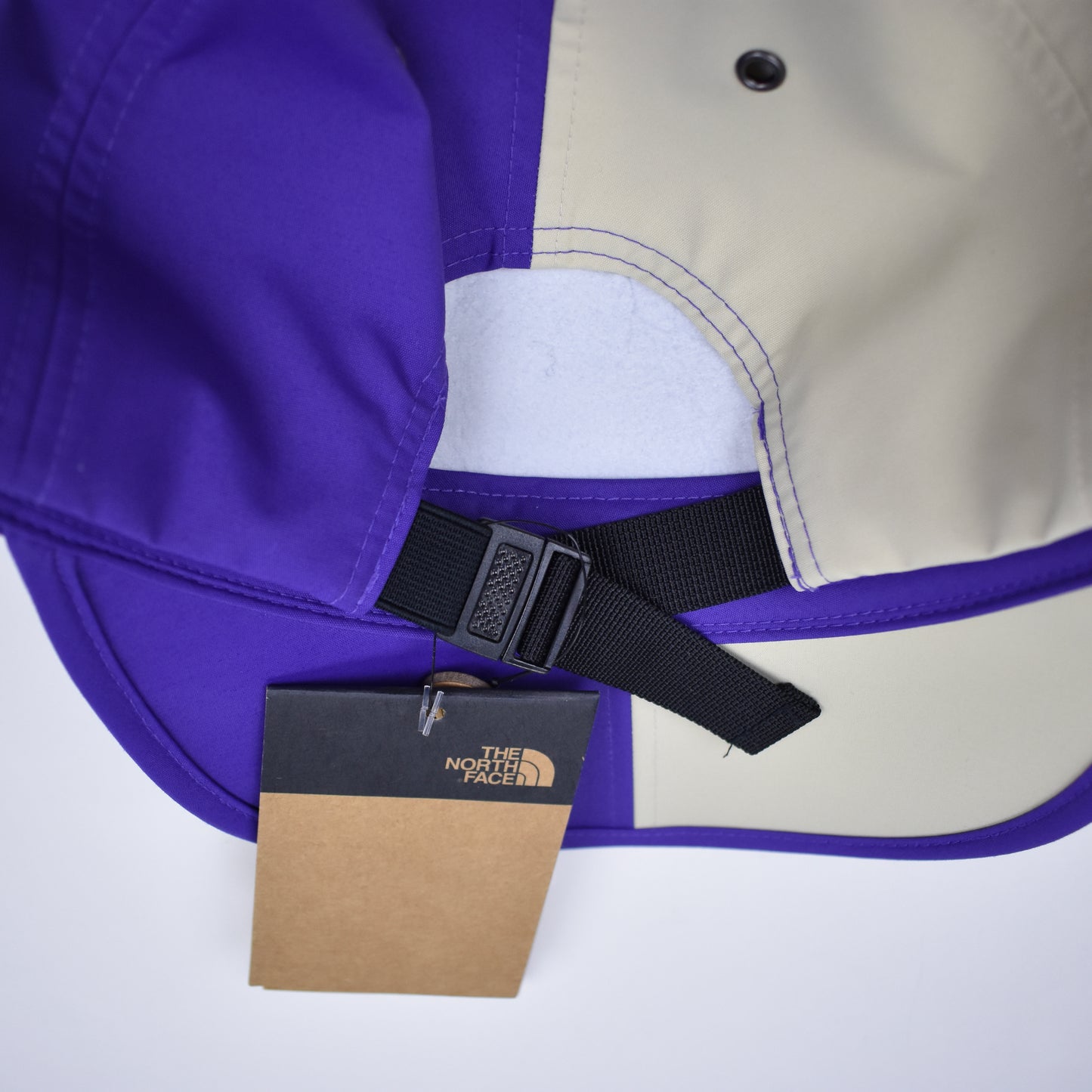 Supreme x The North Face - Split Logo Hat (Beige/Purple)