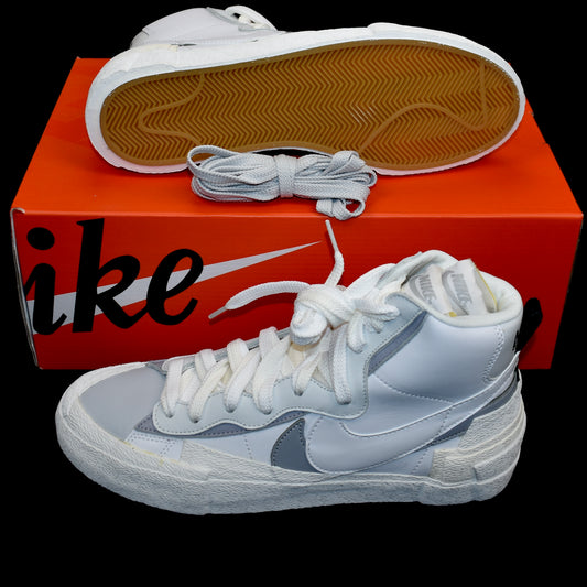 Nike x Sacai - Blazer Mid (White/Gray)