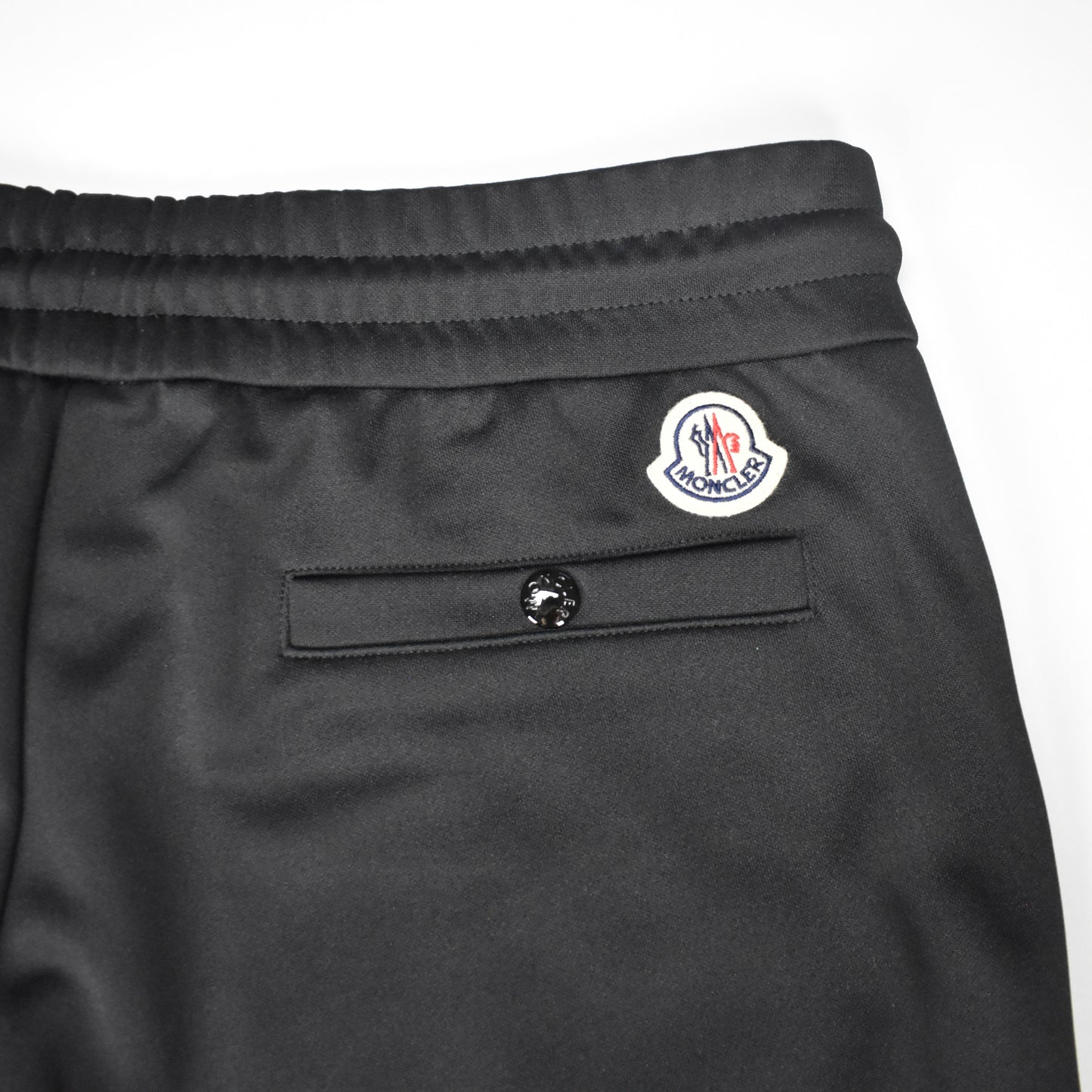 Moncler - Black Side Stripe Track Pants