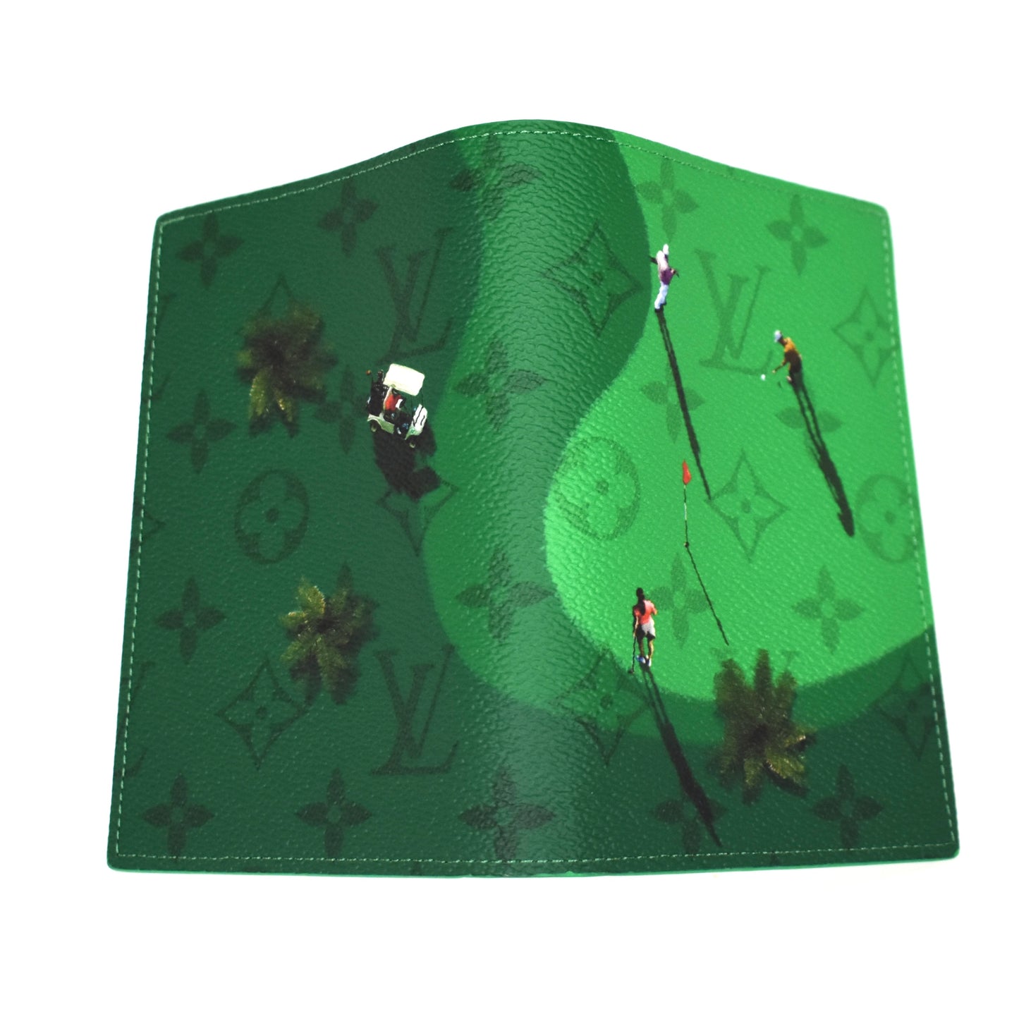 Louis Vuitton - Golf Monogram Passport Holder (Green)