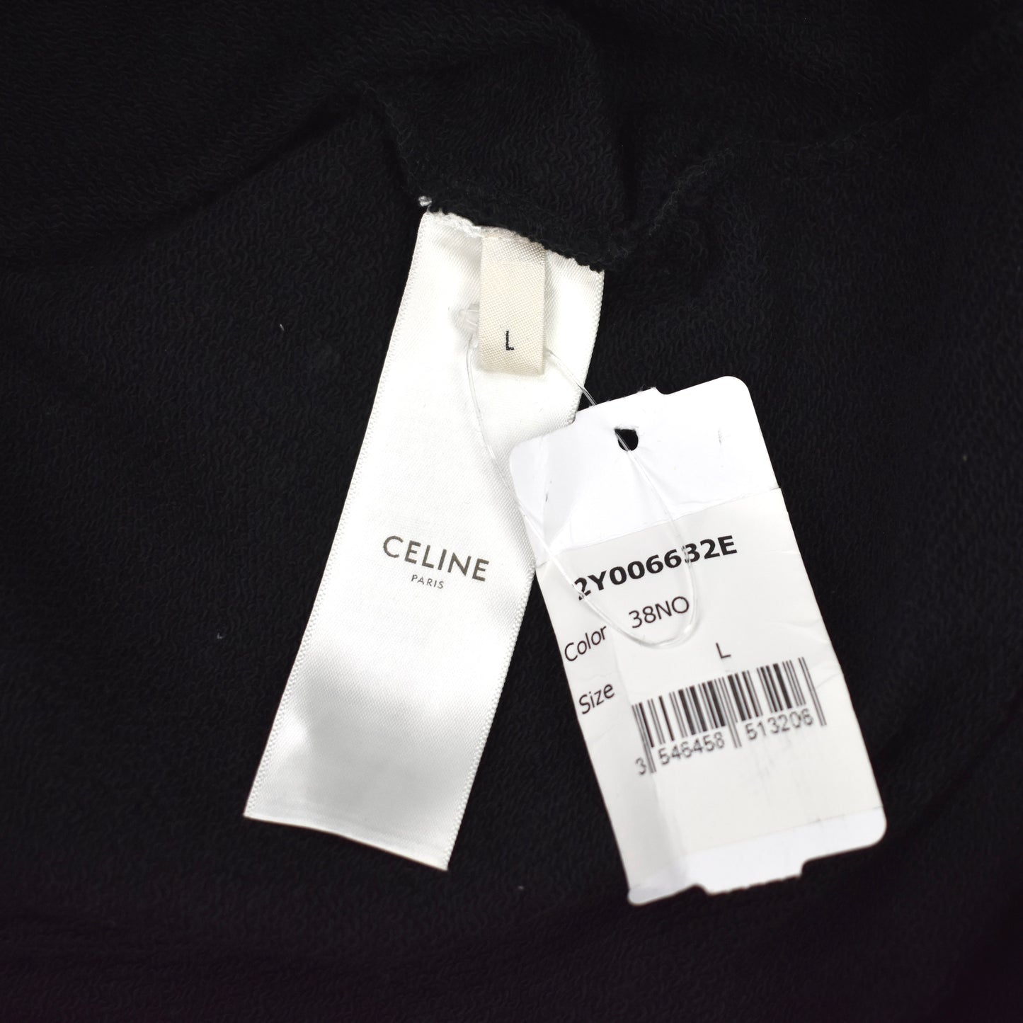 Celine - Black Show Invitation Logo Hoodie