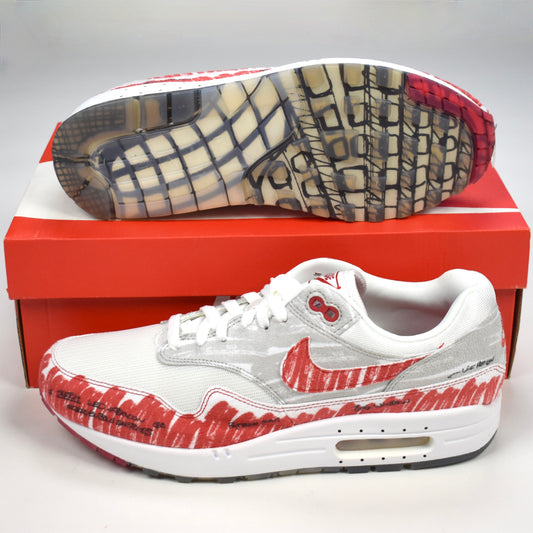 Nike - Air Max 1 Sketch to Shelf 'OG' (White/Red)