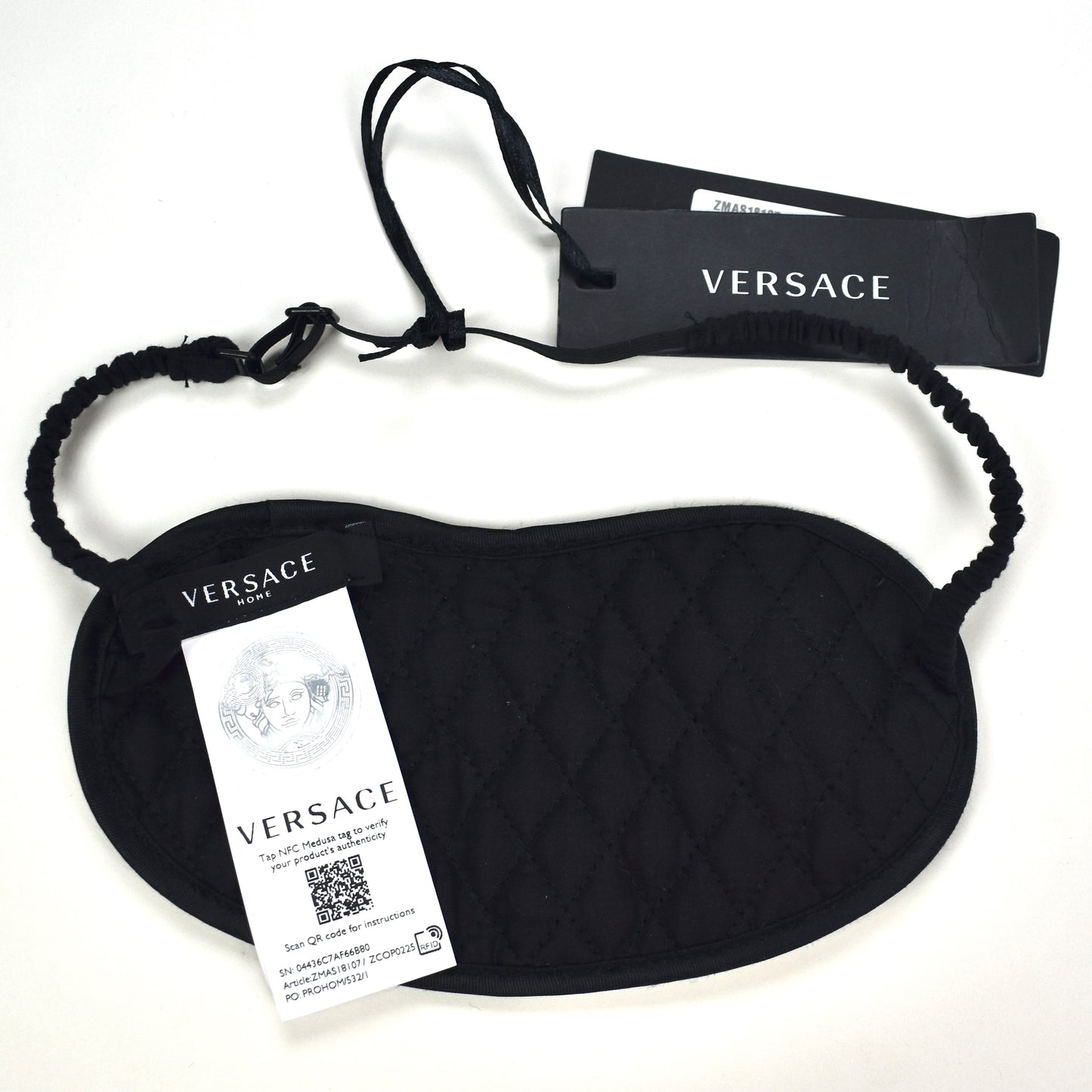 Versace - Medusa Logo Sleep Mask