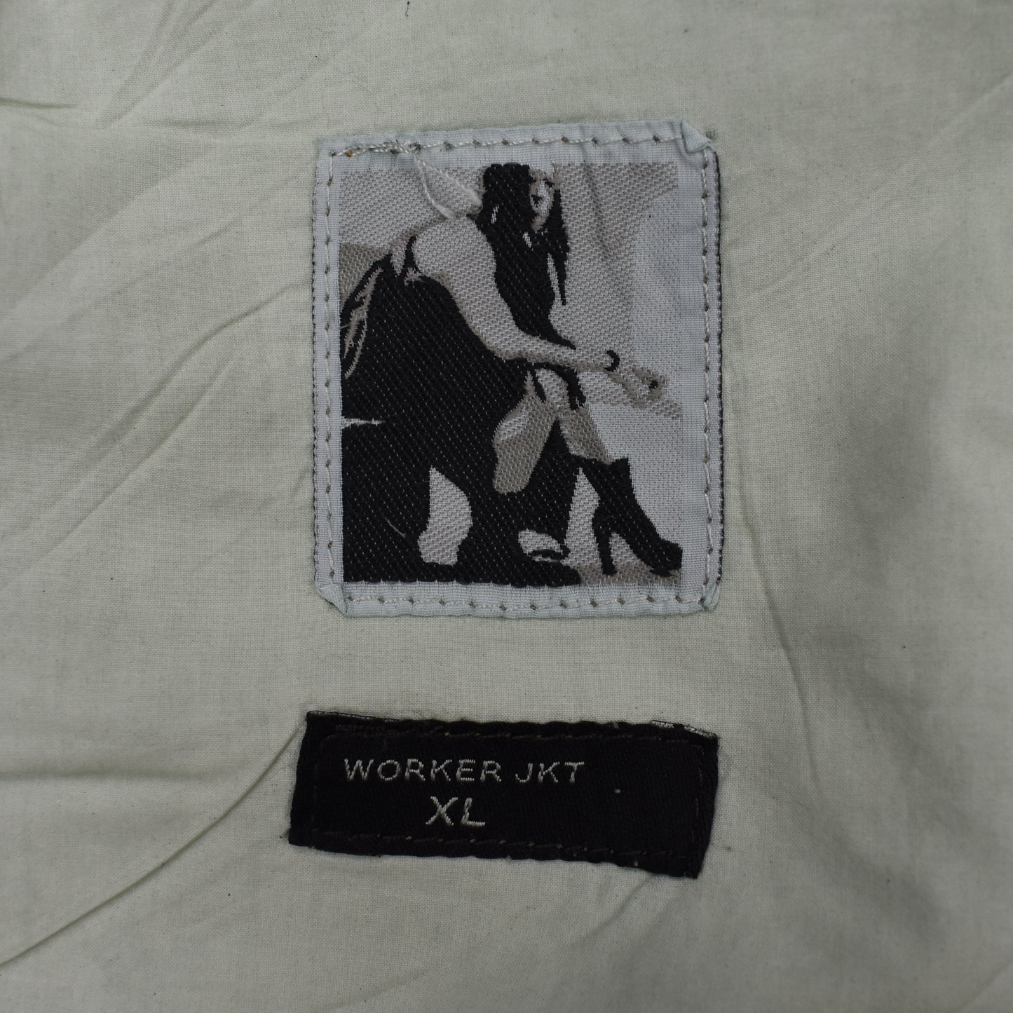 Rick Owens DRKSHDW - Patchwork Denim Worker Jacket