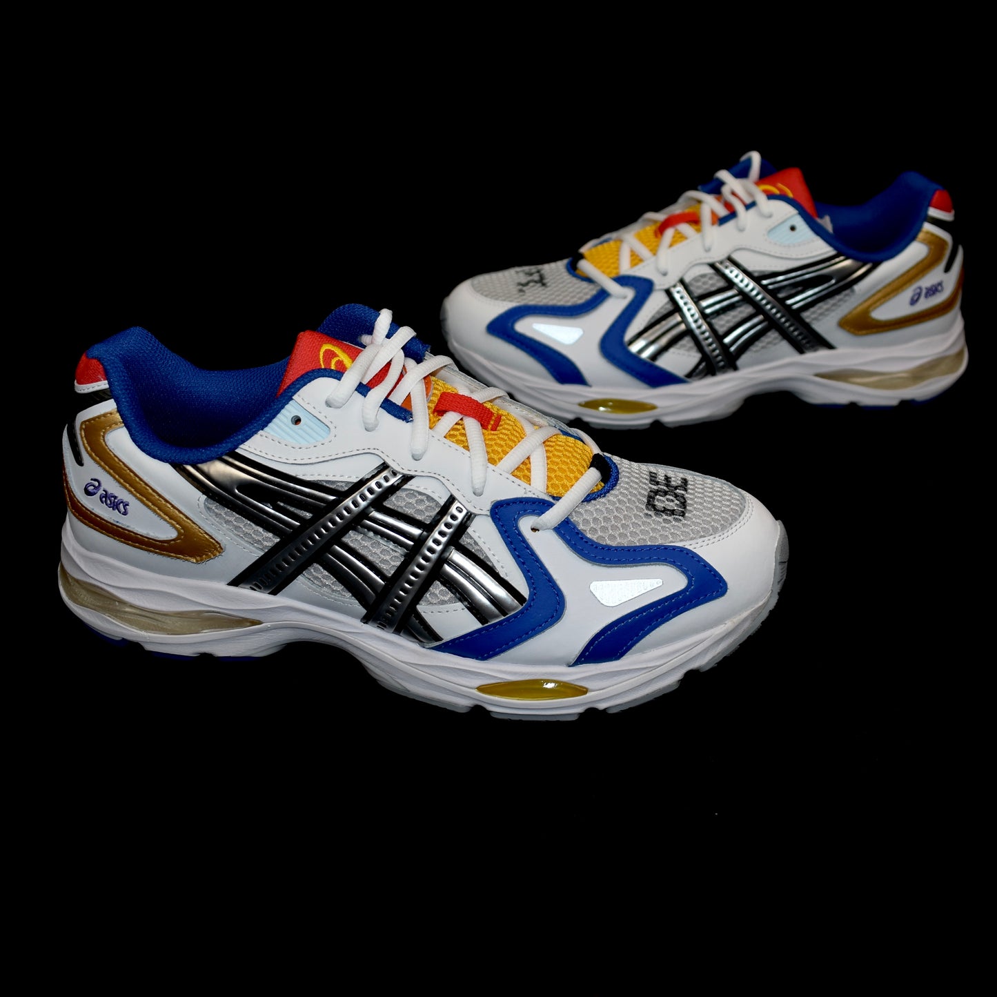 Asics x Gallery Dept. - Gel-K1011 Sneakers  (White/Multi)