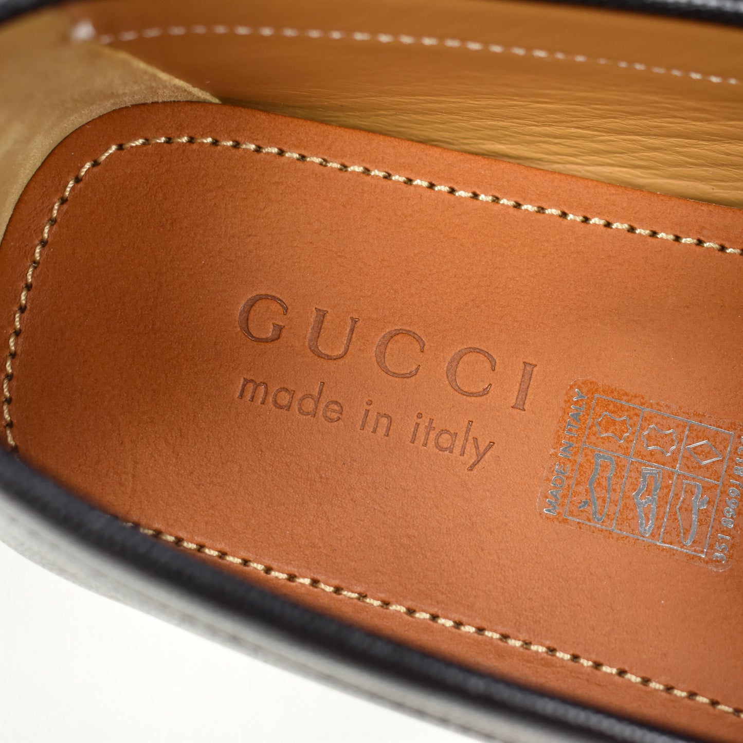 Gucci - Black Leather Horsebit Driving Loafers