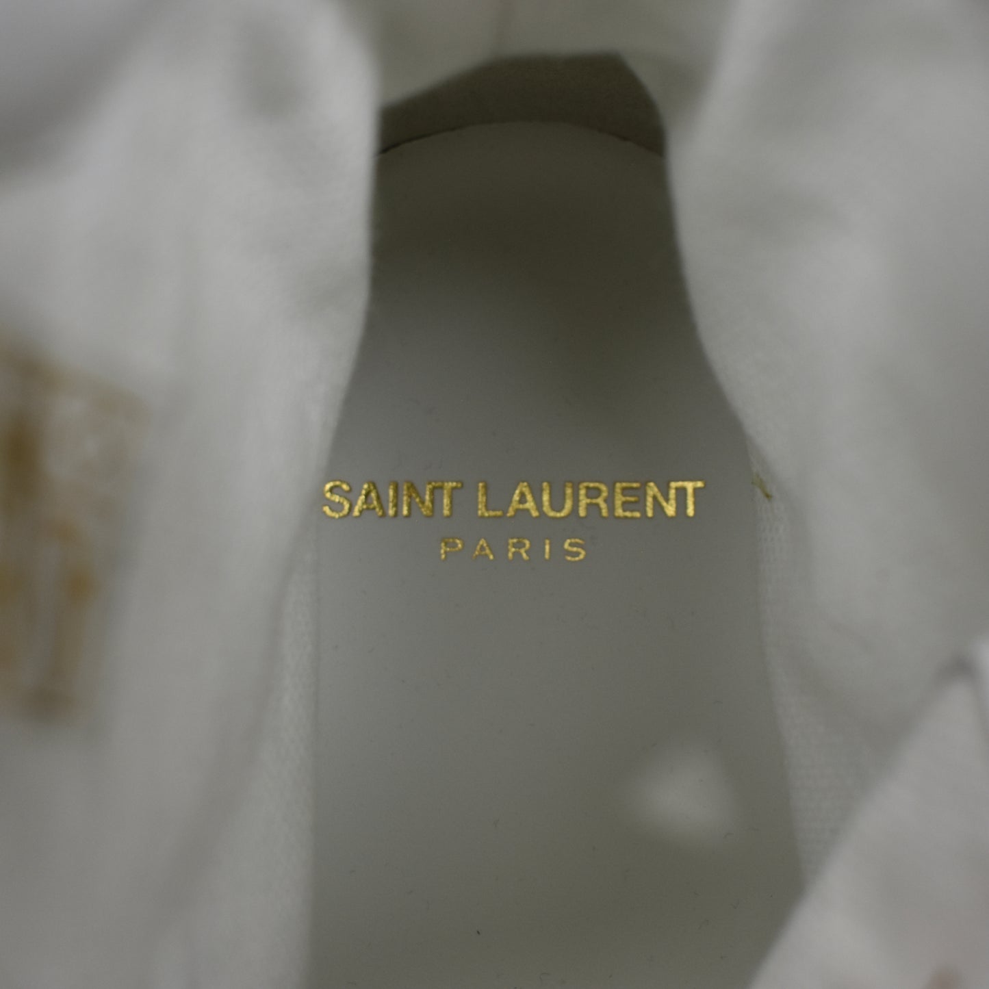 Saint Laurent - Blue Tweed Distressed Malibu Sneakers