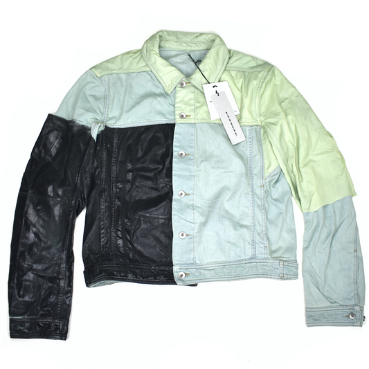 Rick Owens DRKSHDW - Patchwork Denim Worker Jacket