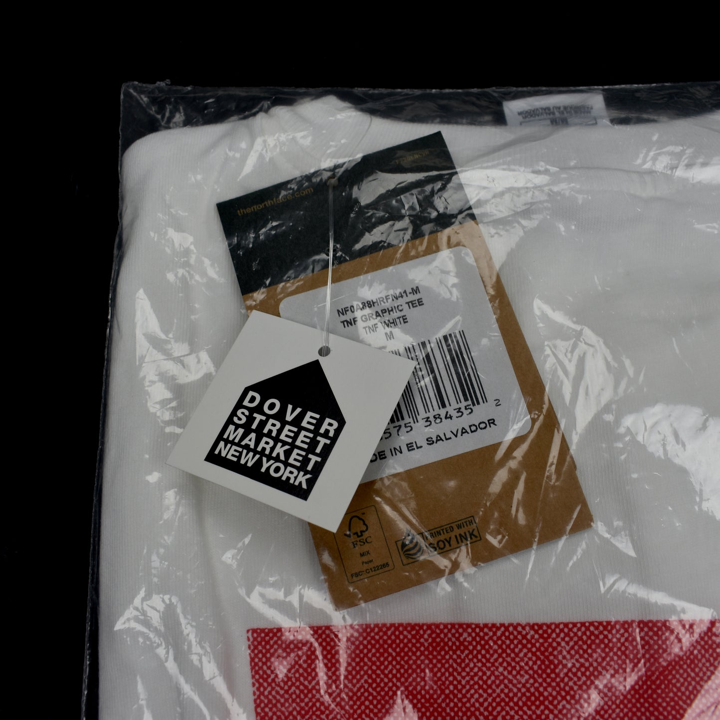 Supreme x The North Face - Back Logo Print T-Shirt (White)