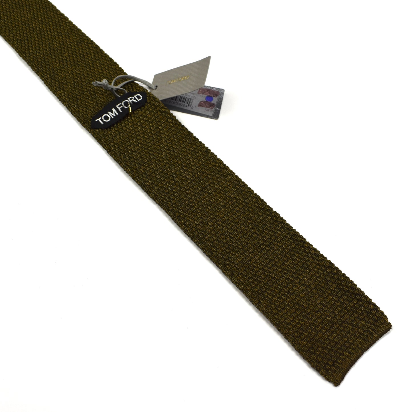 Tom Ford - Olive 100% Silk Knit Tie