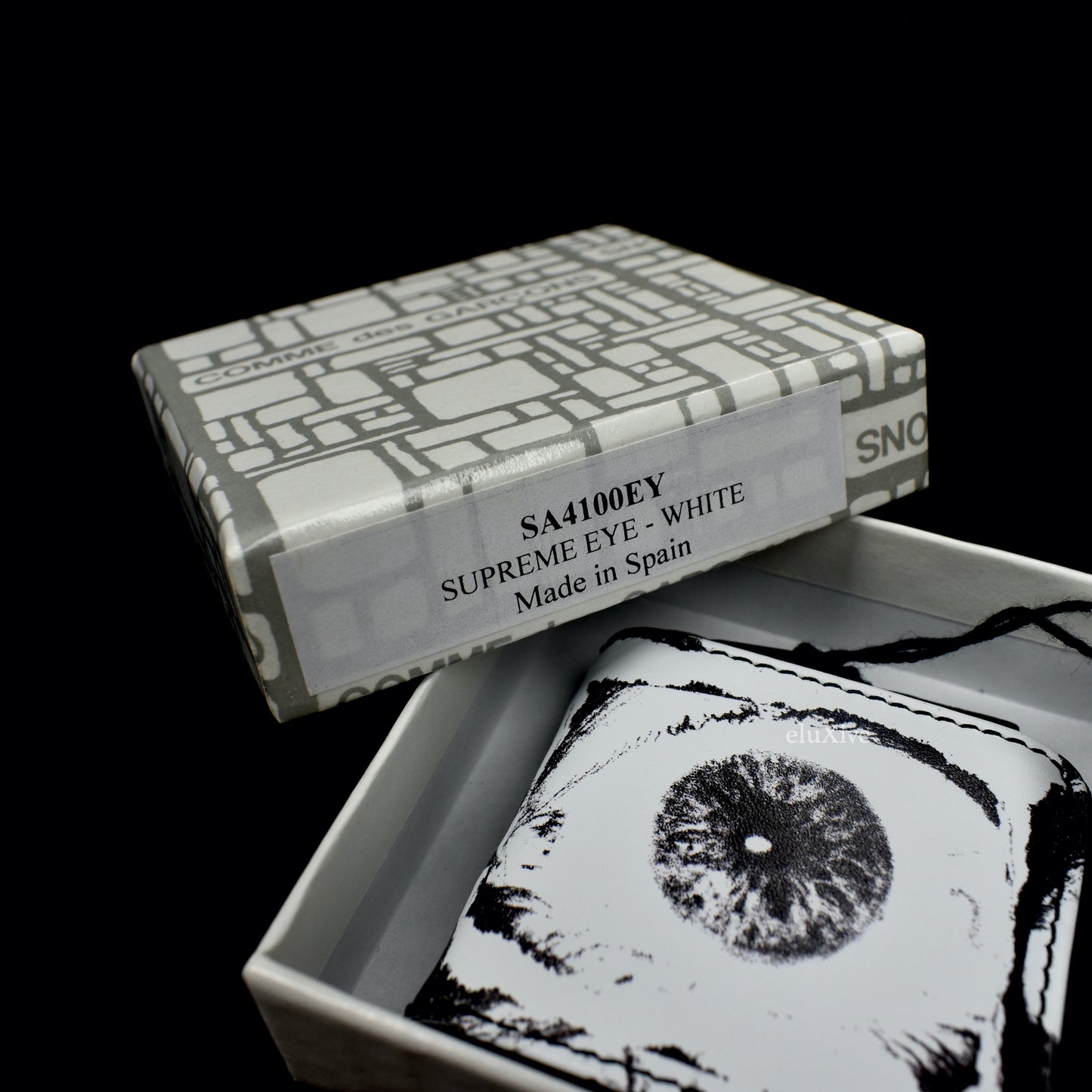 Supreme x Comme des Garcons - White CDG Shirt Eye Coin Pouch (SS19)
