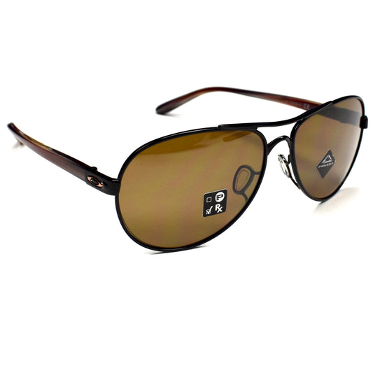 Oakley - Tie Breaker Aviator Sunglasses (Black/Tungsten)
