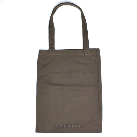 Rick Owens DRKSHDW - Gray Logo Embroidered Tote Bag (Small)