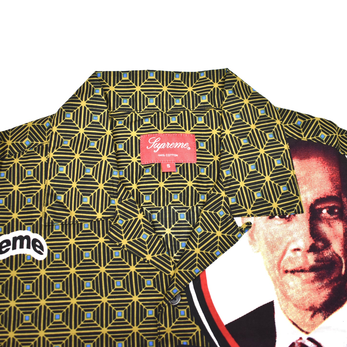 Supreme - SS17 Obama Camp Collar Shirt (Olive)