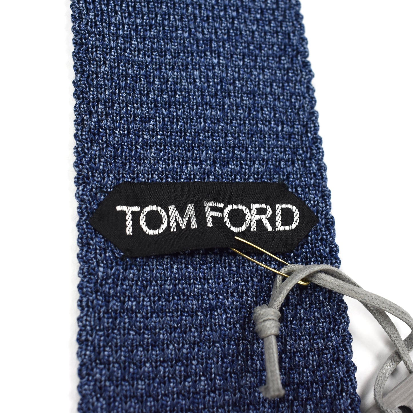 Tom Ford - Slate Blue 100% Silk Knit Tie